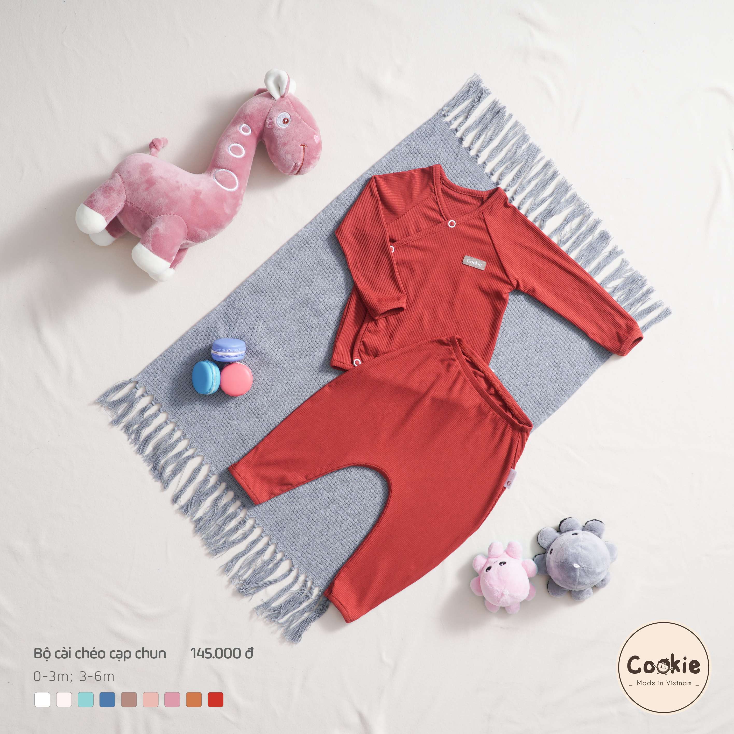 Bộ Cookie cài chéo cạp chun — ảnh 25