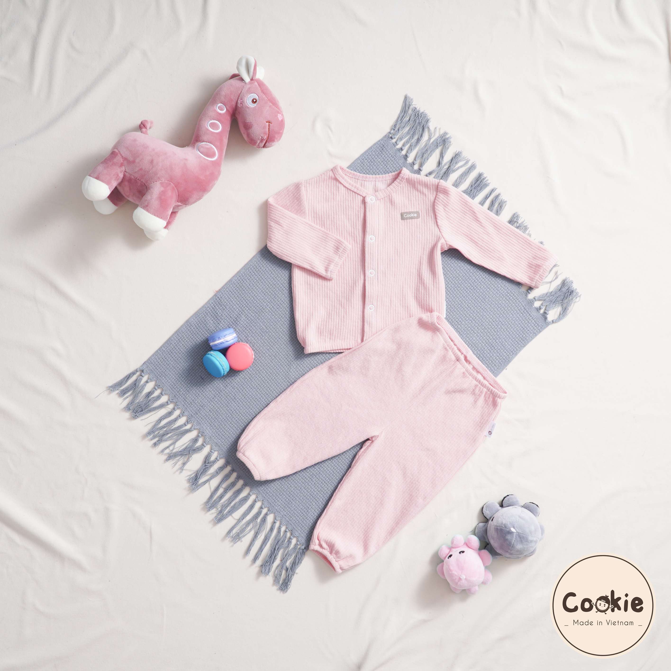 Bộ Cookie len newborn cài giữa — ảnh 16