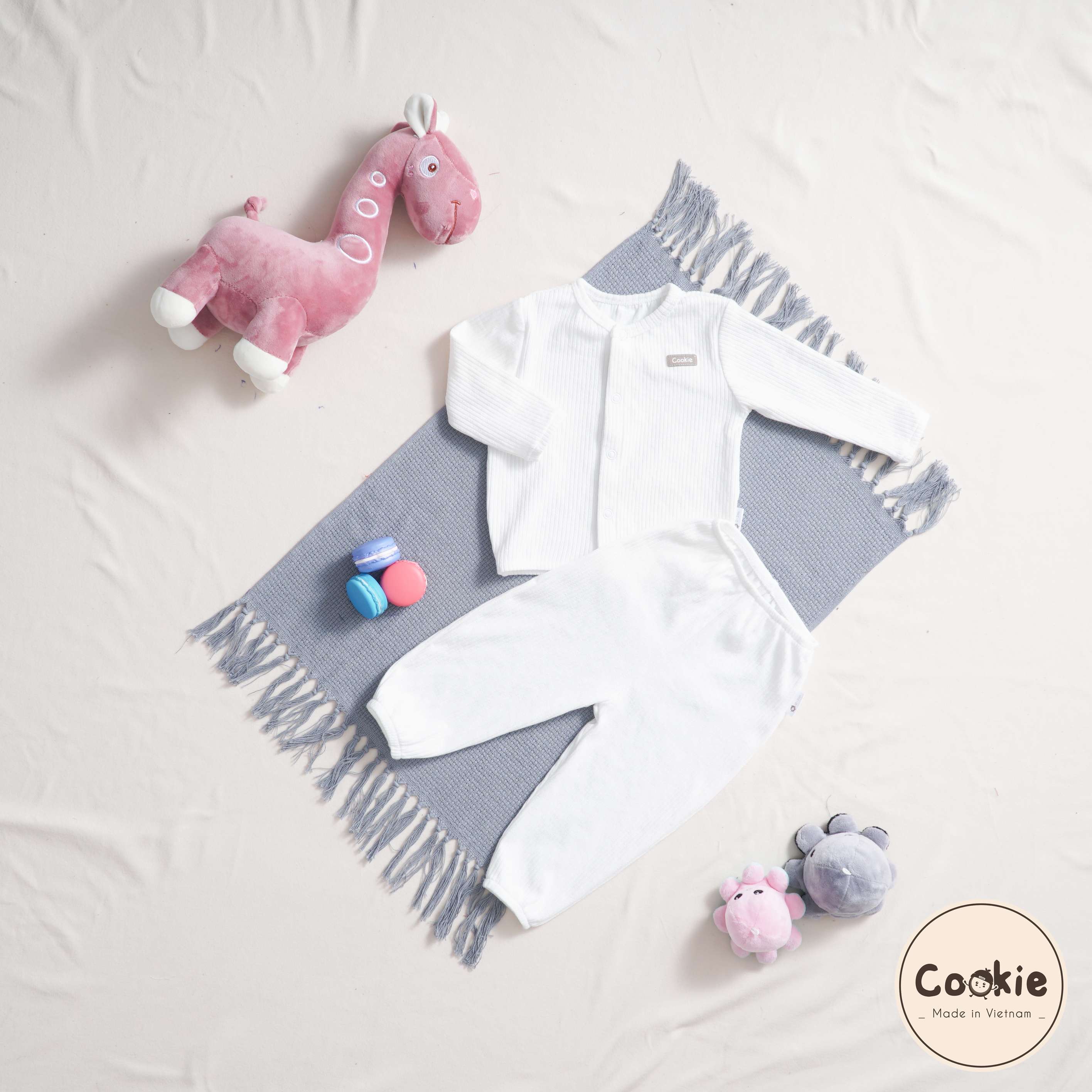 Bộ Cookie len newborn cài giữa — ảnh 18