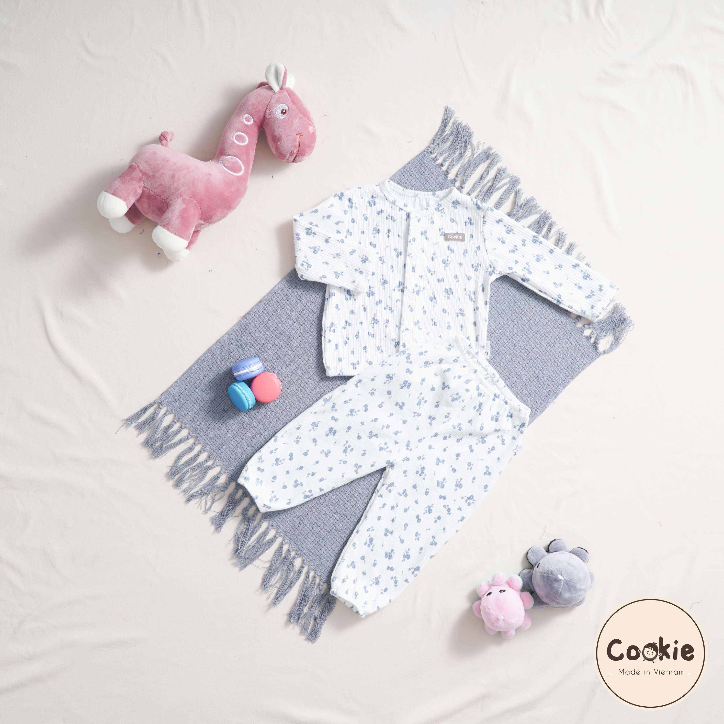 Bộ Cookie len newborn cài giữa — ảnh 19