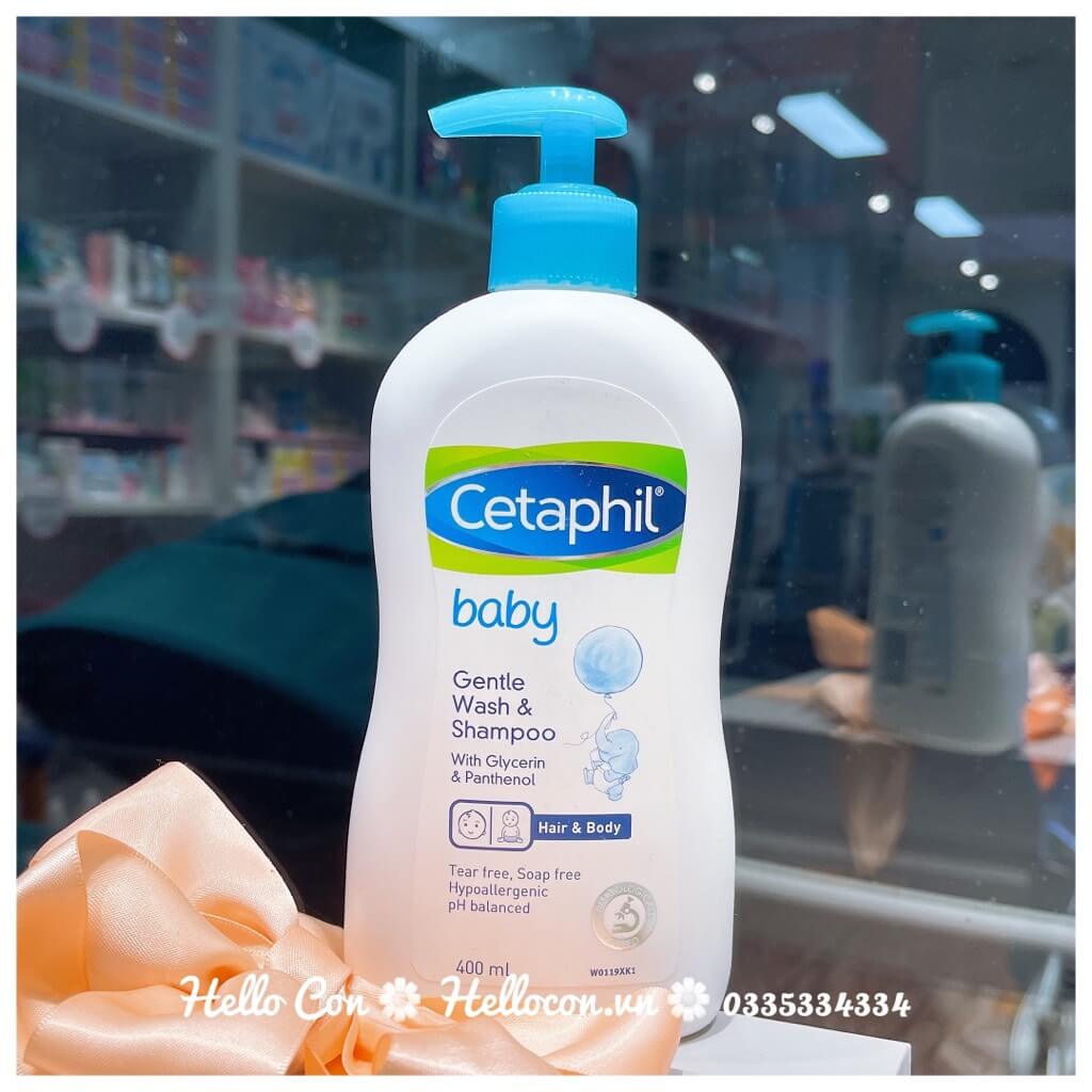 Sữa tắm gội toàn thân cho bé Cetaphil 230ml
