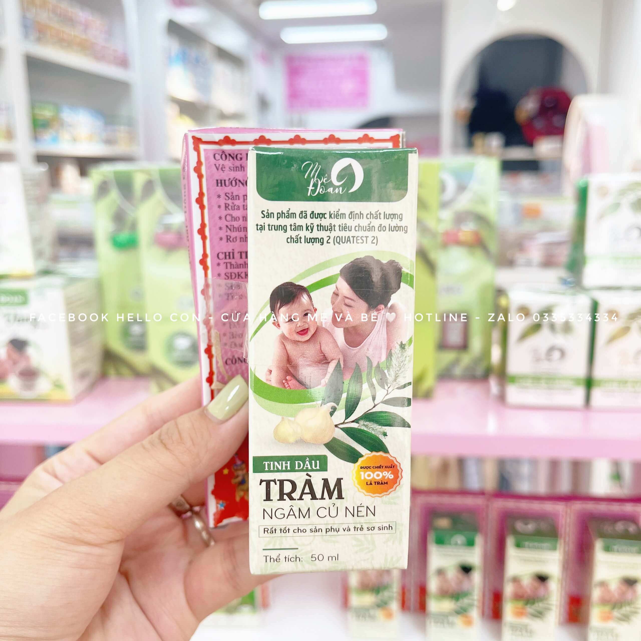 Tinh dầu tràm Mệ Đoan (50ml, 100ml)