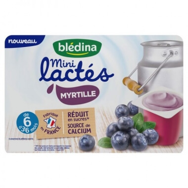 Sữa chua Bledina Mini vỉ 6 hộp*55g dành cho trẻ từ 6M+ (Vị Dâu, vị Lê, vị Chuối, vị Xoài) — ảnh 7