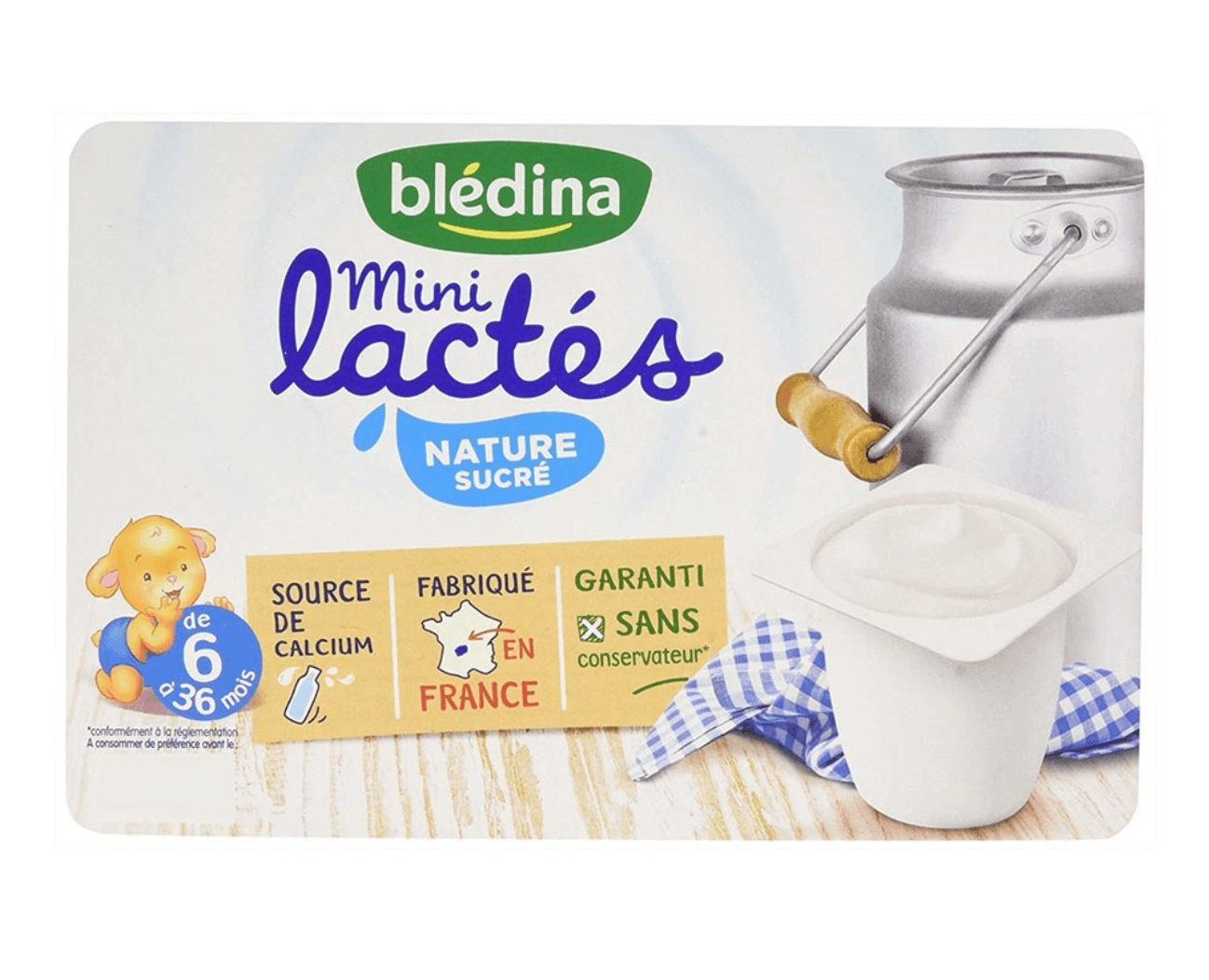 Sữa chua Bledina Mini vỉ 6 hộp*55g dành cho trẻ từ 6M+ (Vị Dâu, vị Lê, vị Chuối, vị Xoài) — ảnh 8