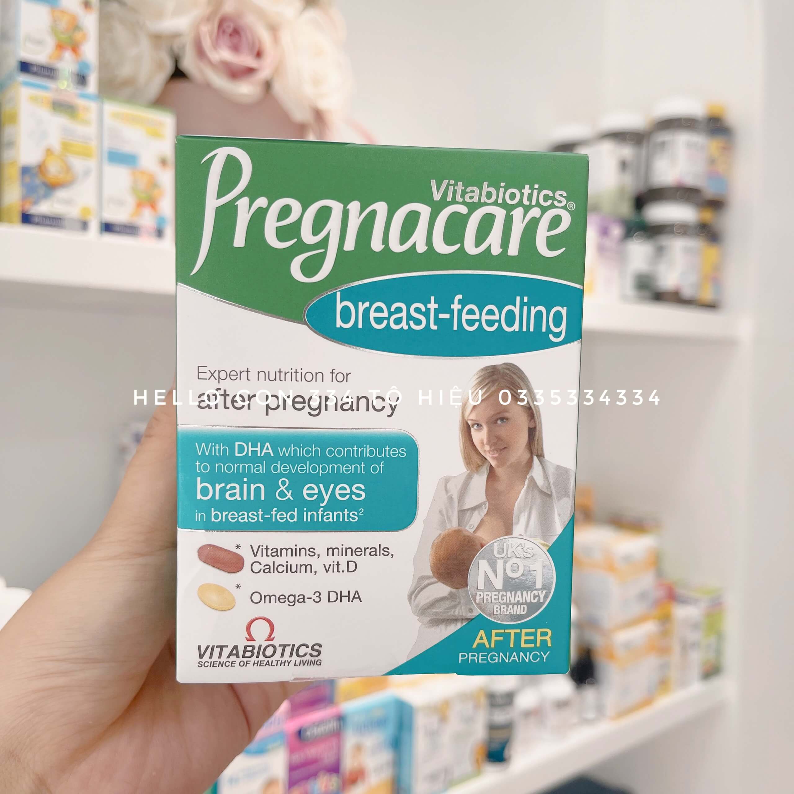 Vitamin cho mẹ sau sinh Pregnacare Breast-feeding 84 viên — ảnh 3