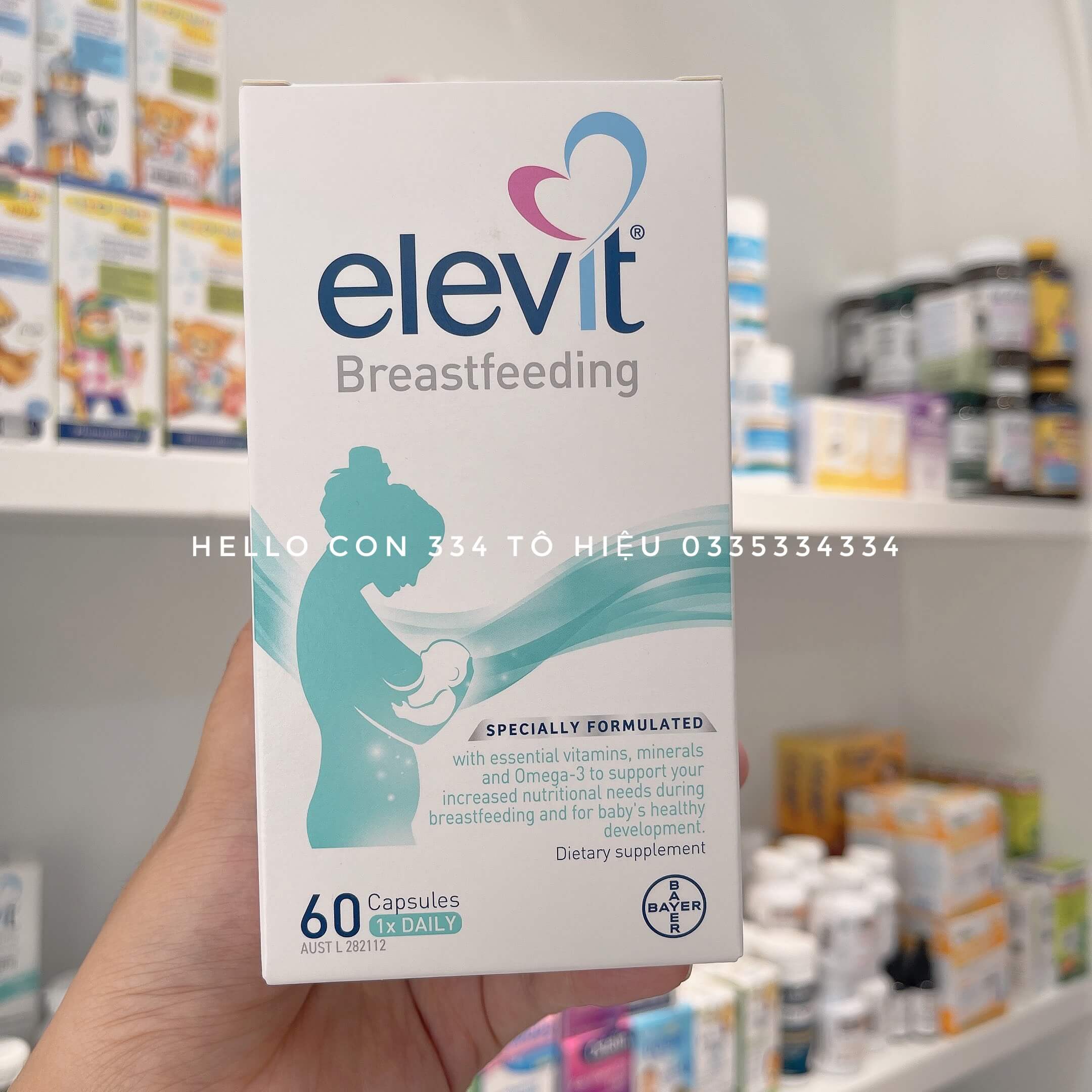 Vitamin cho mẹ sau sinh Elevit