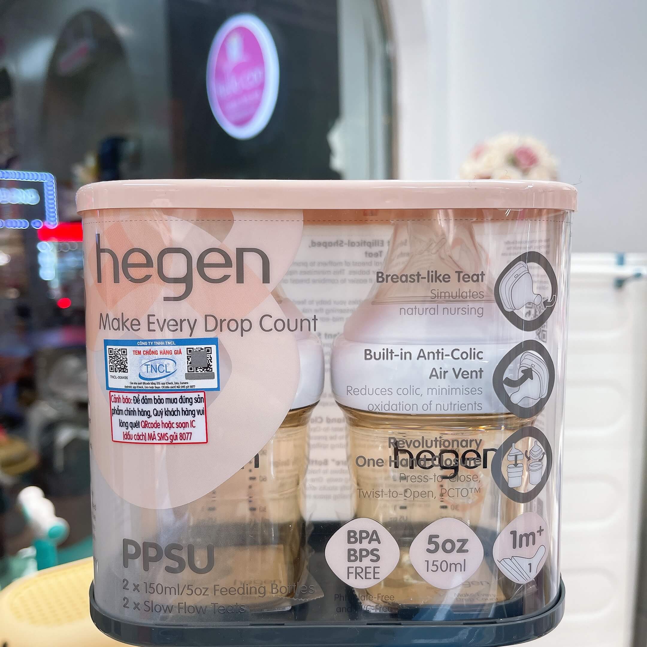 Bình sữa Hegen PPSU (Bình Đơn, bình Đôi) (150ml, 240ml, 330ml) — ảnh 12