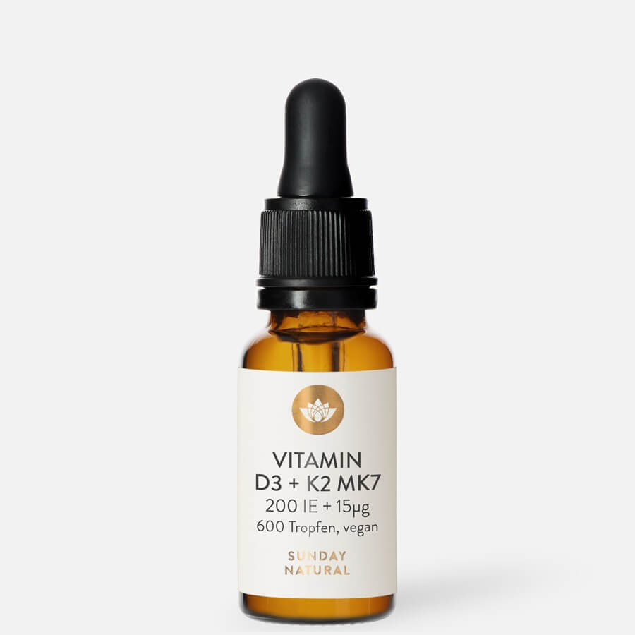 Vitamin D3 + K2 MK7 Sunday Natural 16.8g — ảnh 3
