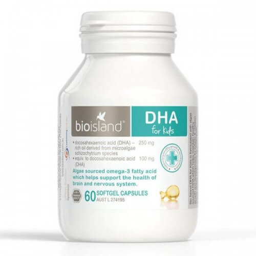 Vitamin Bioisland DHA trẻ em (60 viên) từ 7 tháng tuổi — ảnh 3