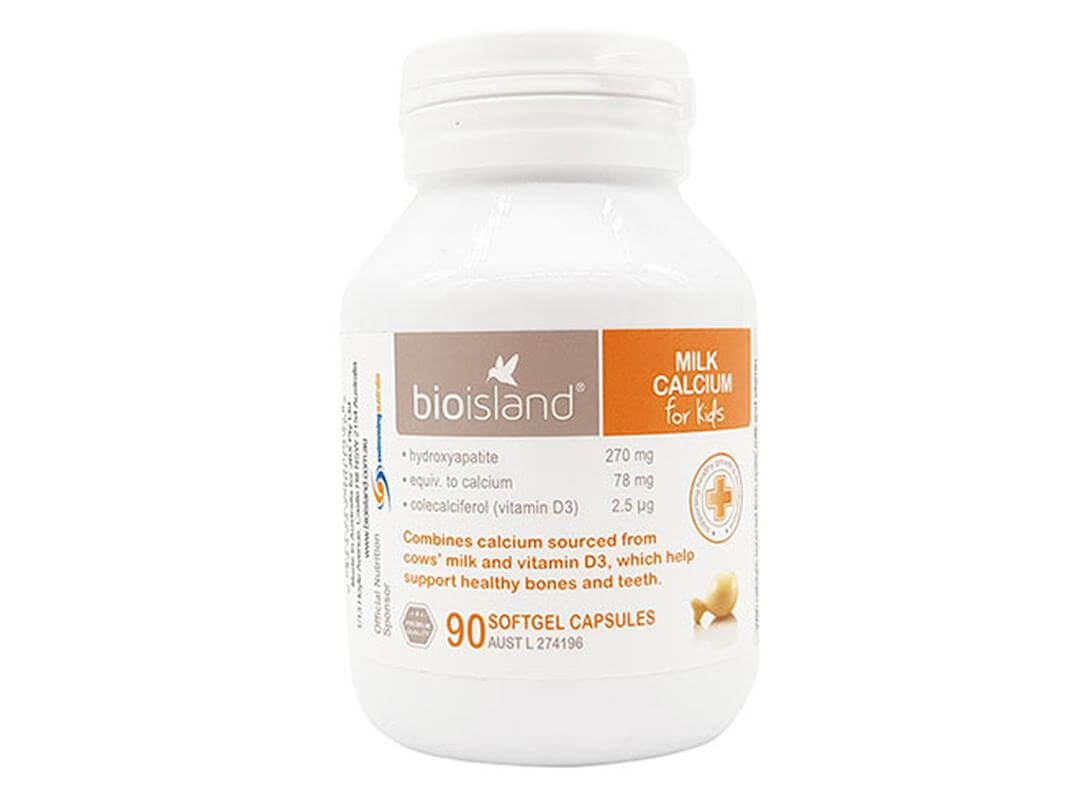 Canxi sữa Bioisland cho bé Úc 90 viên — ảnh 4