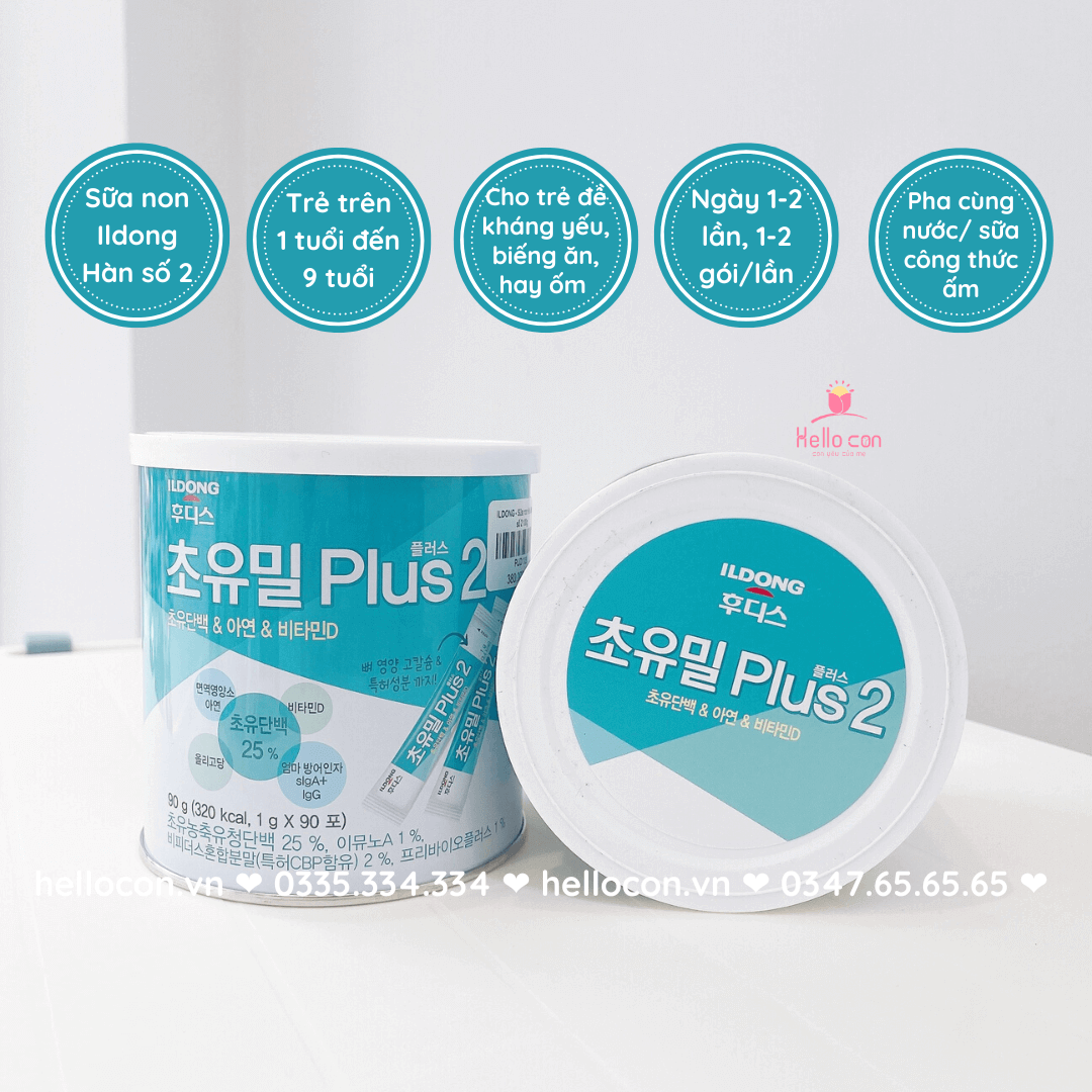 Sữa non Hàn Quốc ILDONG 100g (Số 1, số 2) — ảnh 8
