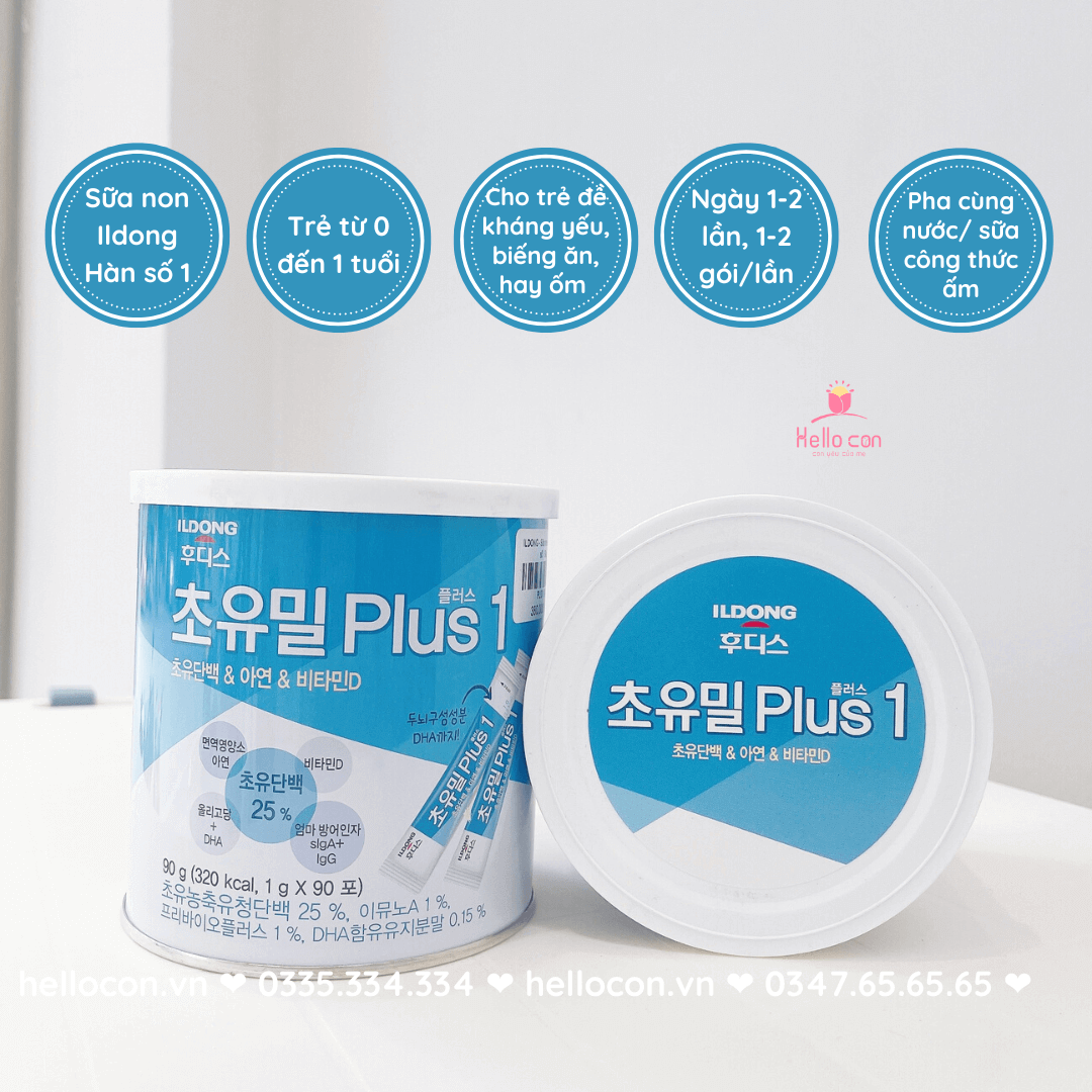 Sữa non Hàn Quốc ILDONG 100g (Số 1, số 2) — ảnh 9