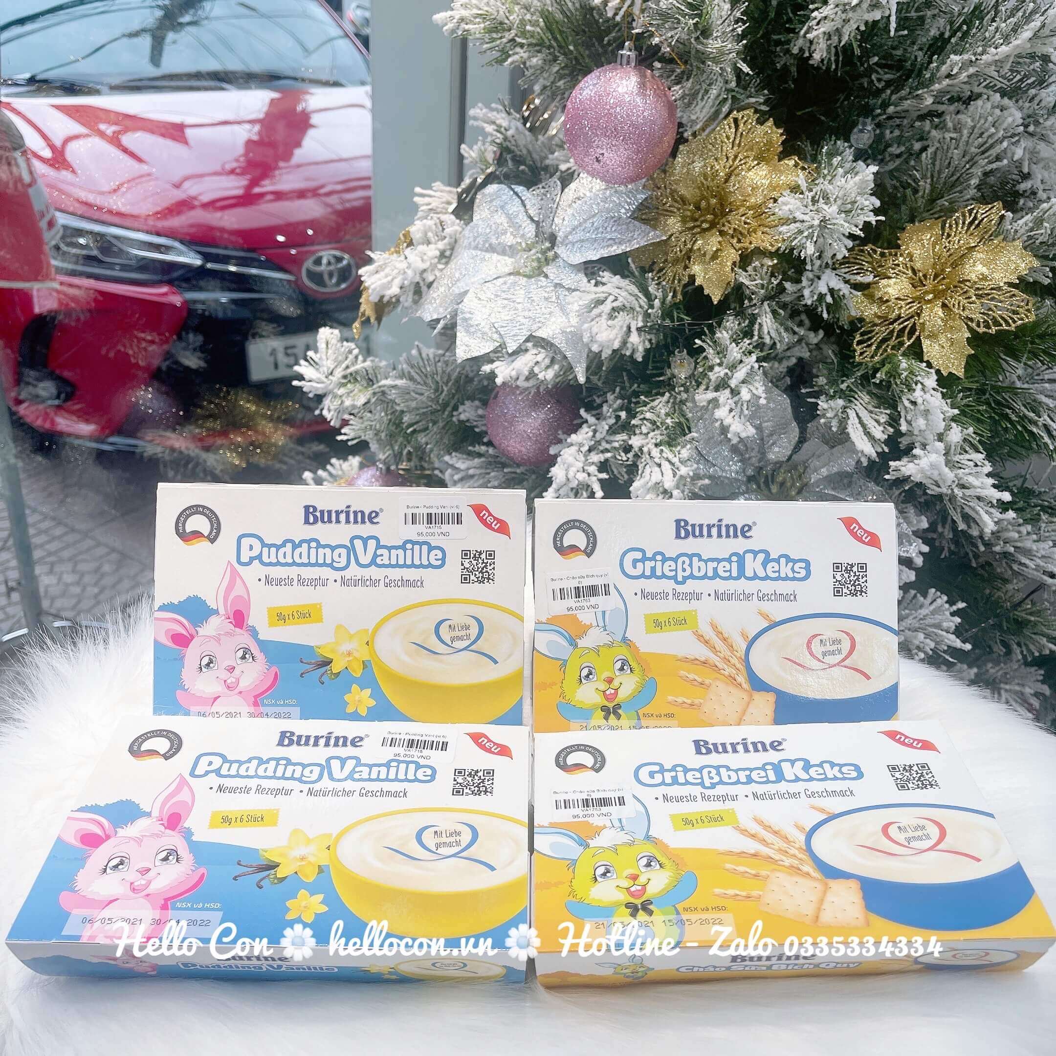 Burine Pudding (vỉ 6)
