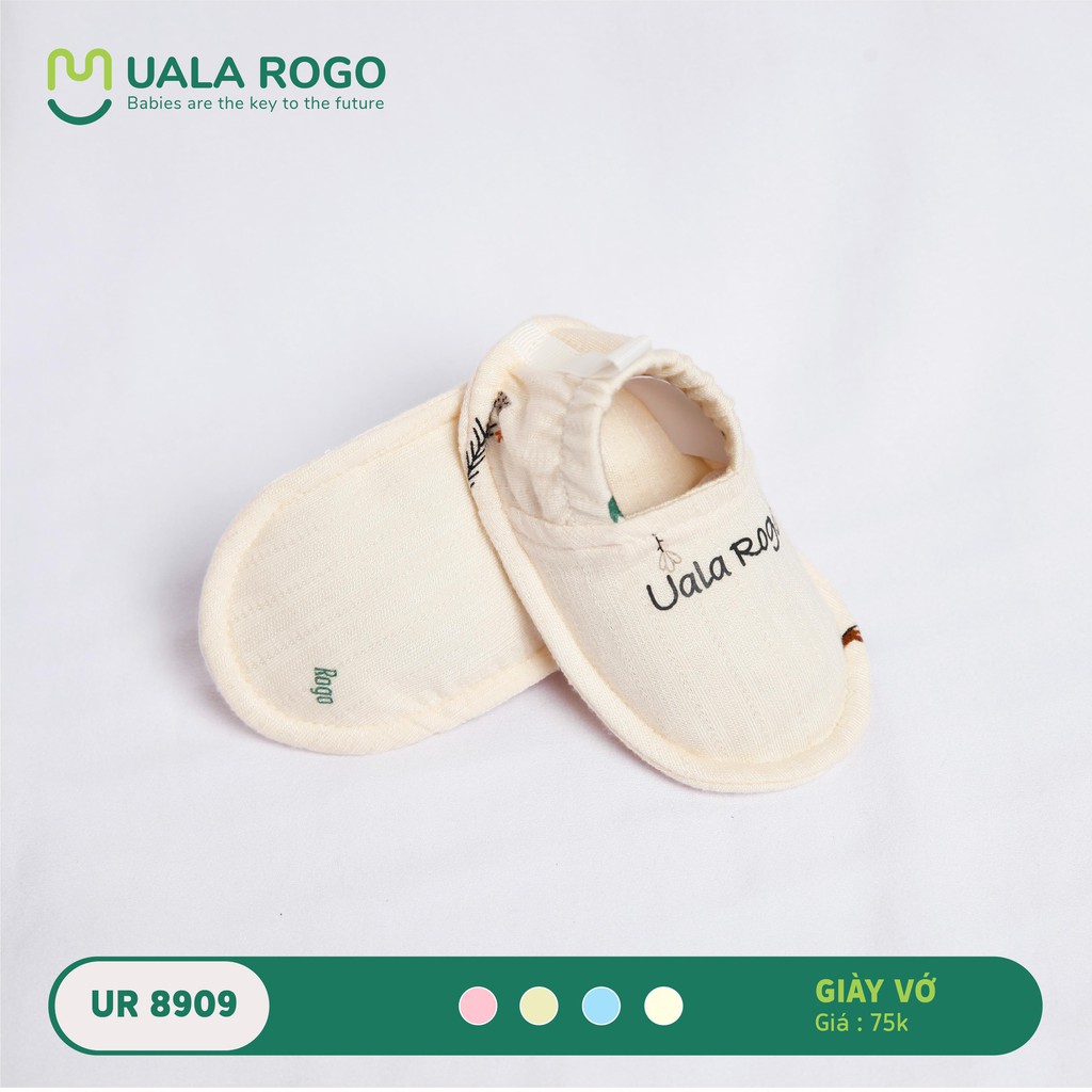 Giày vớ Ualarogo sơ sinh vải Modal