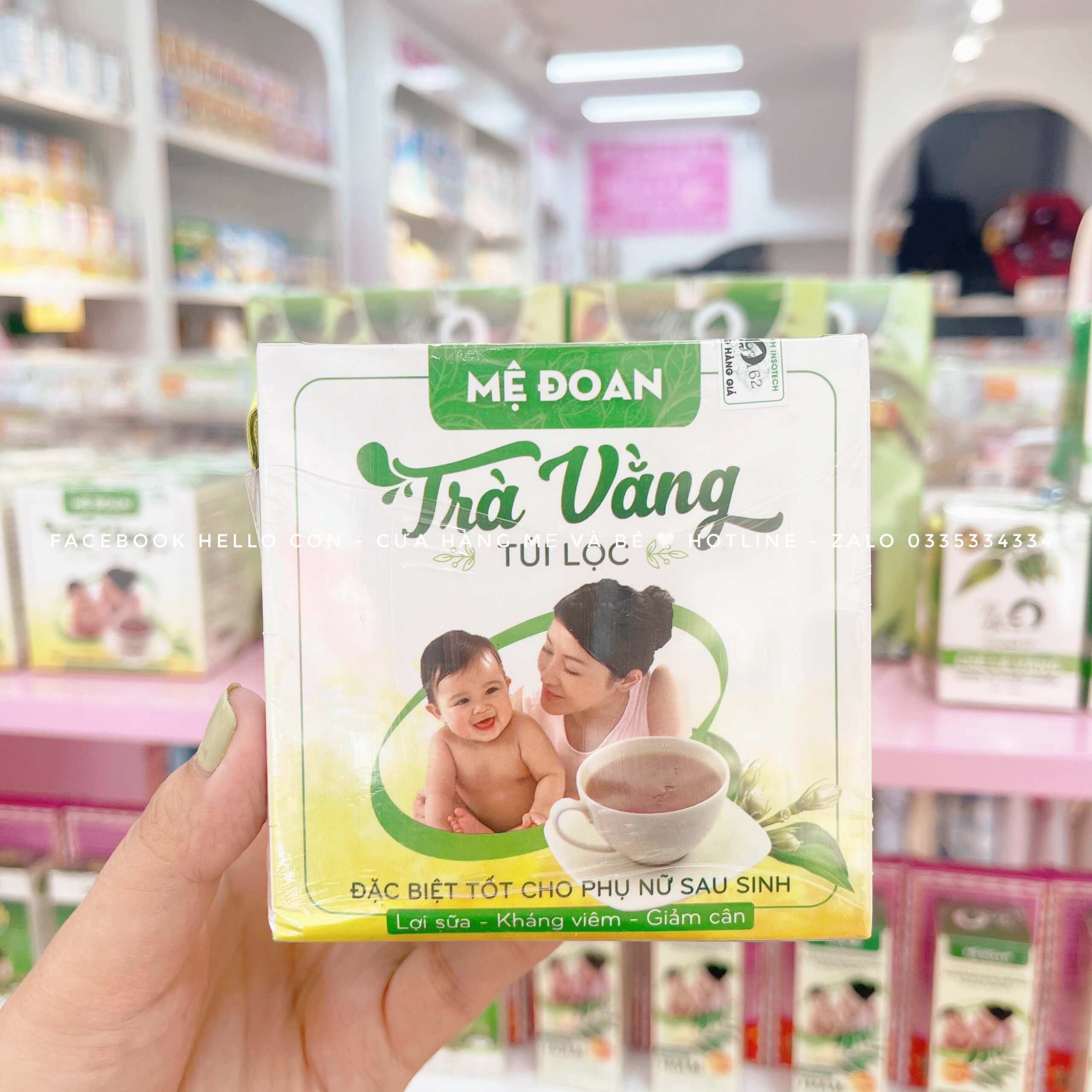Trà Vằng túi lọc Mệ đoan (30x5g)