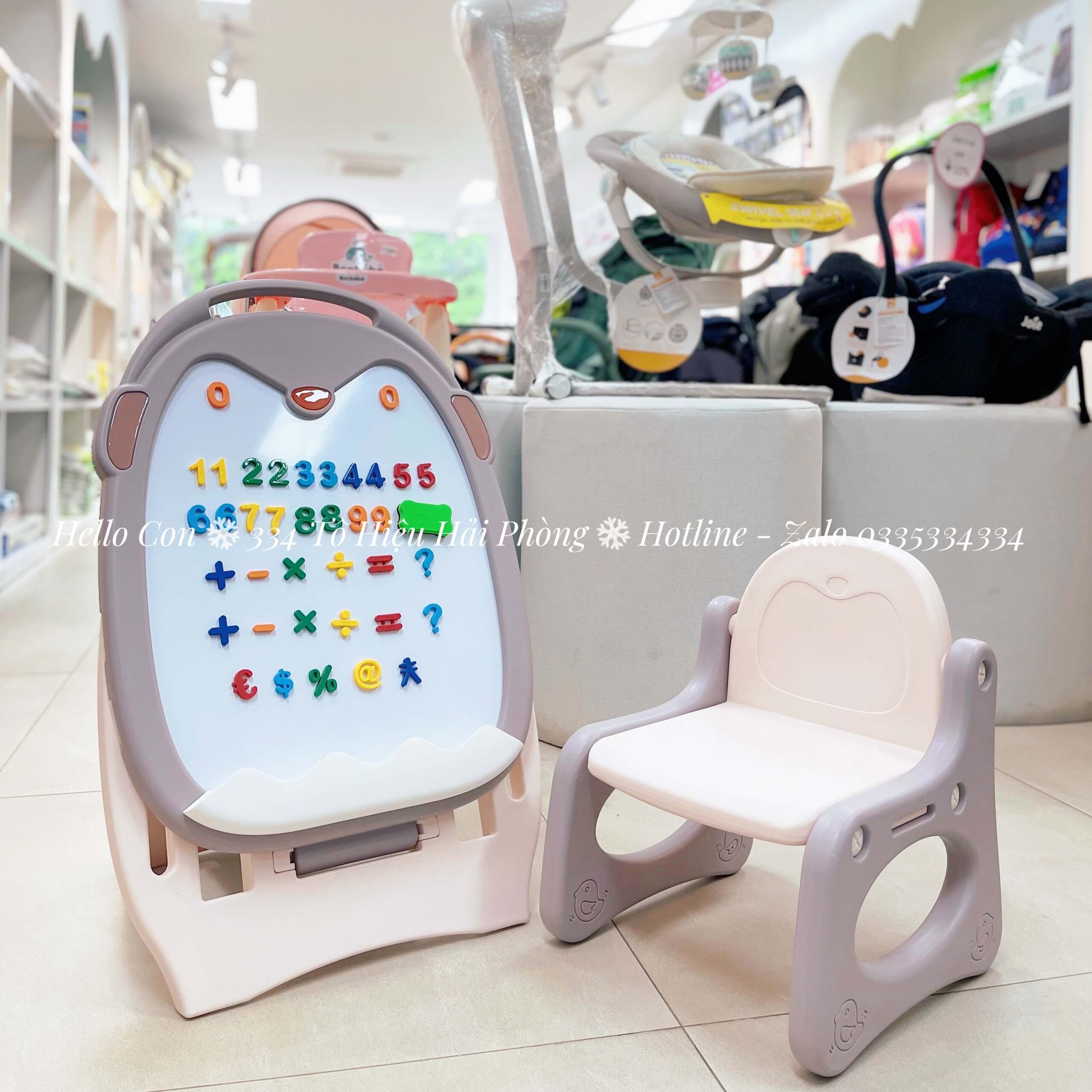 Bộ bảng vẽ Holla Chim cánh cụt (Màu Hồng, màu Xanh) — ảnh 3