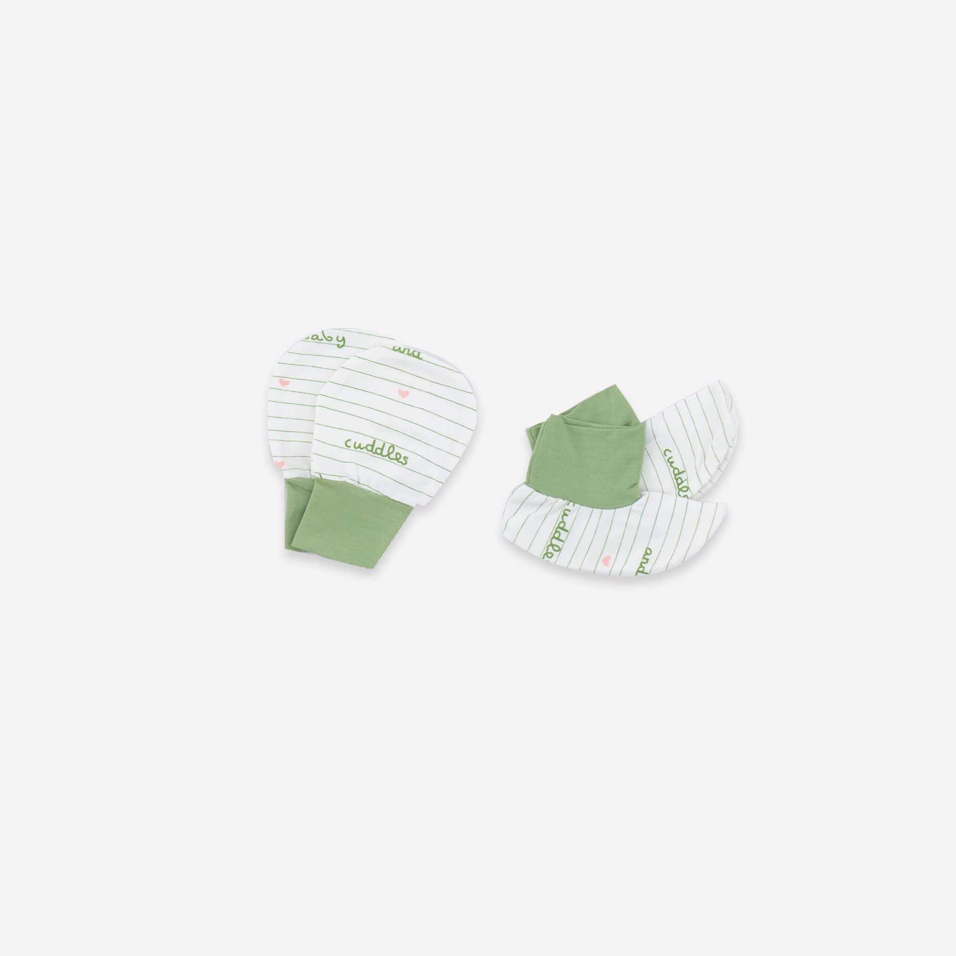 Bộ bao chân, bao tay Bu baby Bamboo - Free (18 mẫu) — ảnh 2