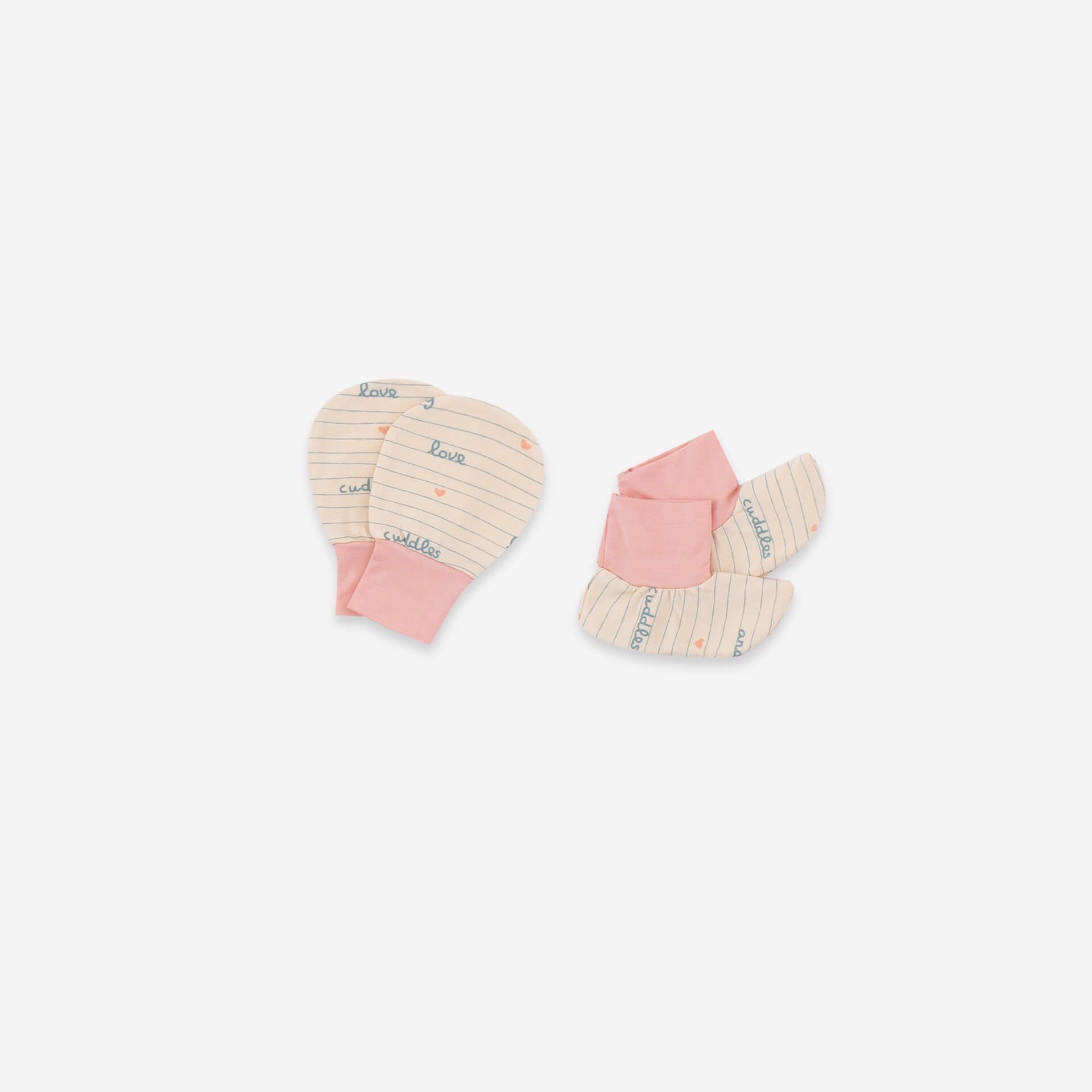 Bộ bao chân, bao tay Bu baby Bamboo - Free (18 mẫu) — ảnh 3