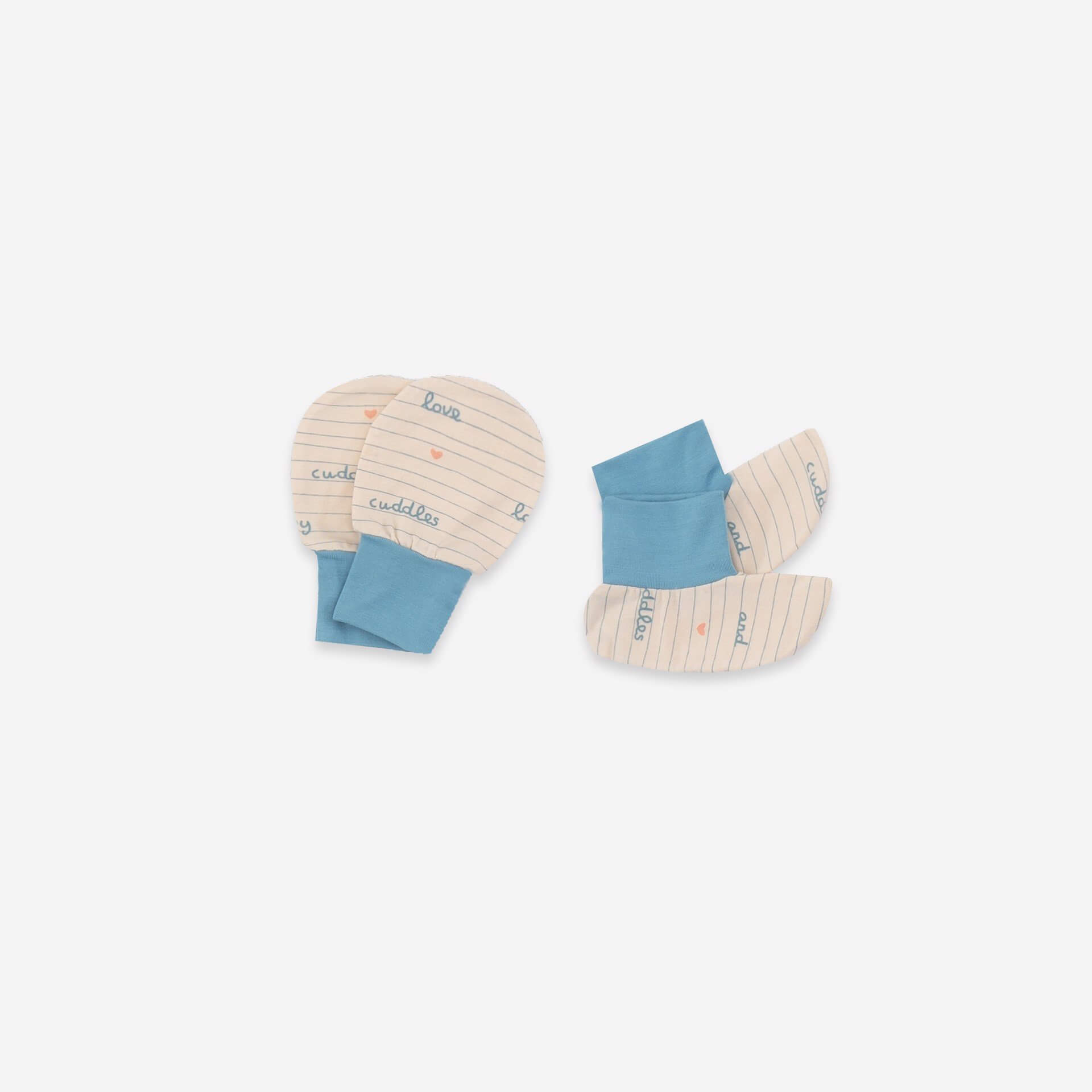 Bộ bao chân, bao tay Bu baby Bamboo - Free (18 mẫu) — ảnh 4