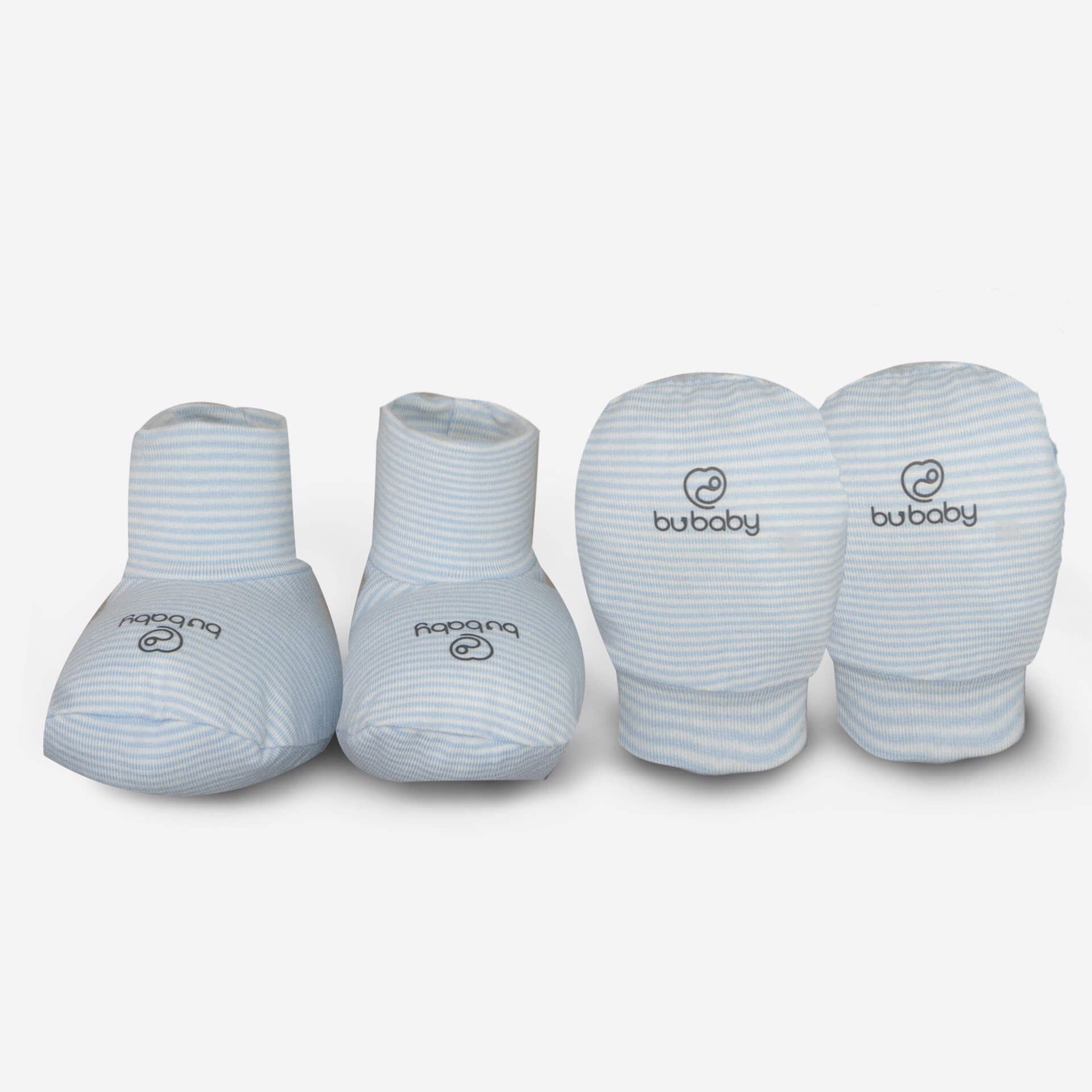 Bộ bao chân, bao tay Bu baby Bamboo cotton Free — ảnh 4