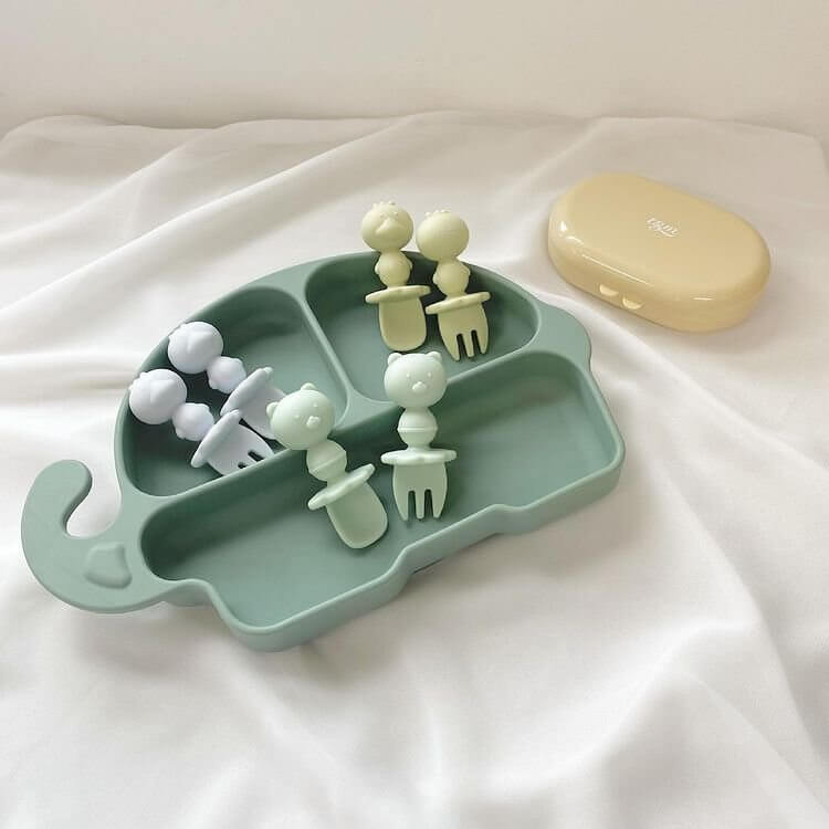 Set thìa dĩa TGM (Màu Cam, Hồng, Xanh Cốm, Trắng Xanh) — ảnh 5