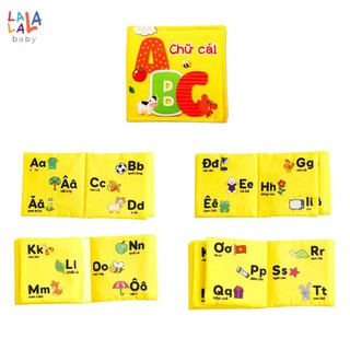 Sách vải Lalala Baby chủ đề Chữ cái