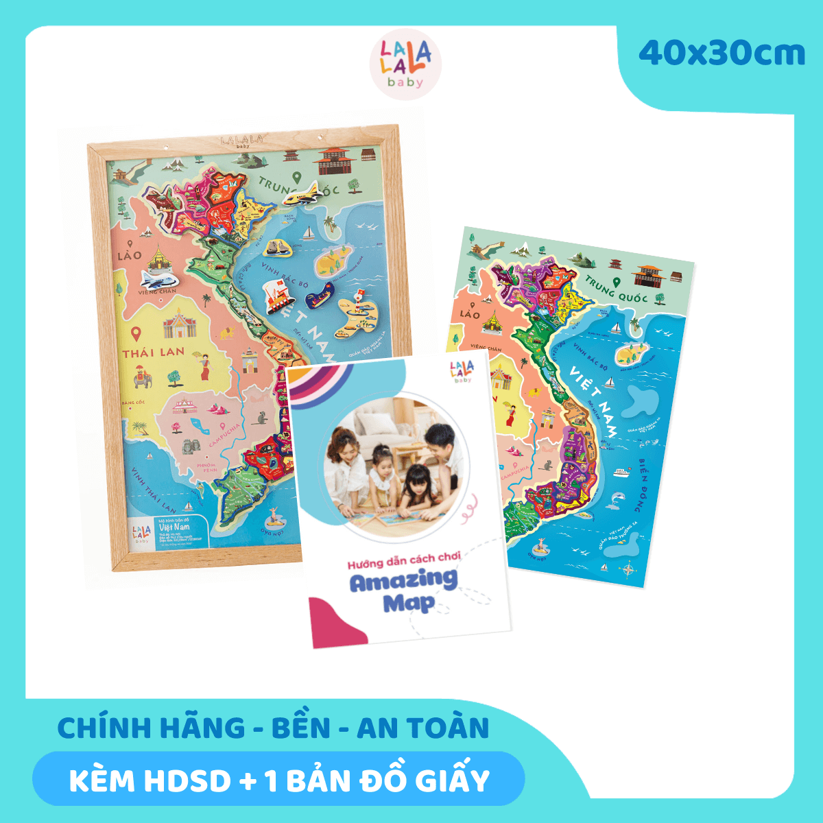 Bản đồ VN  của Lalala Baby