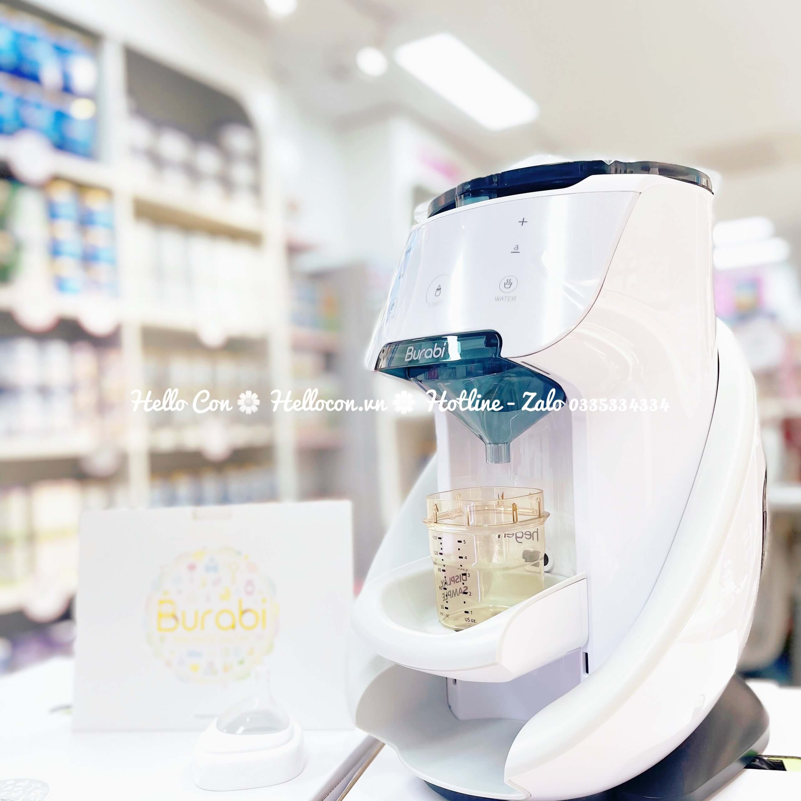 MÁY PHA SỮA THÔNG MINH BURABI CÓ WIFI 6+