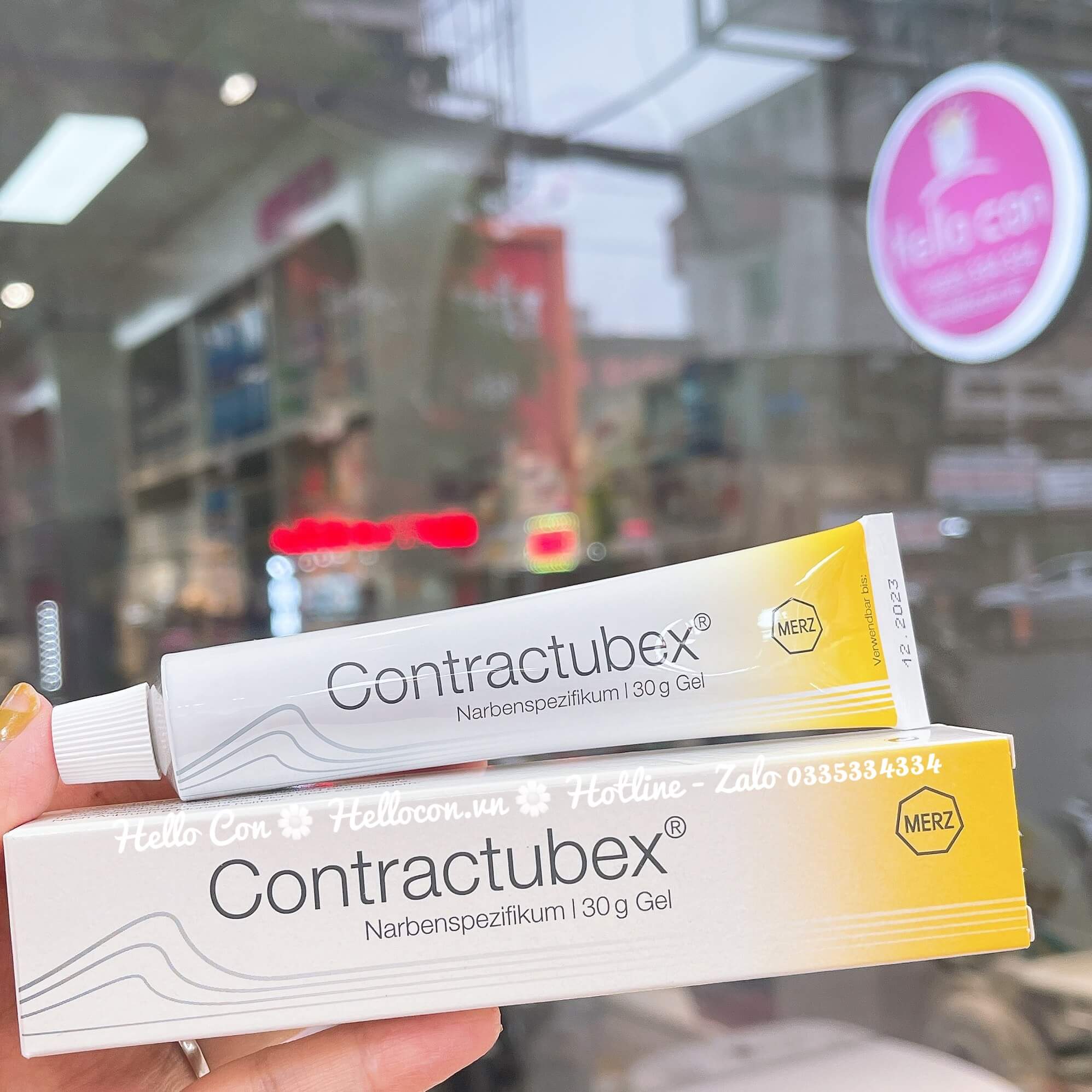 Kem trị sẹo Contractubex của Đức - 30g