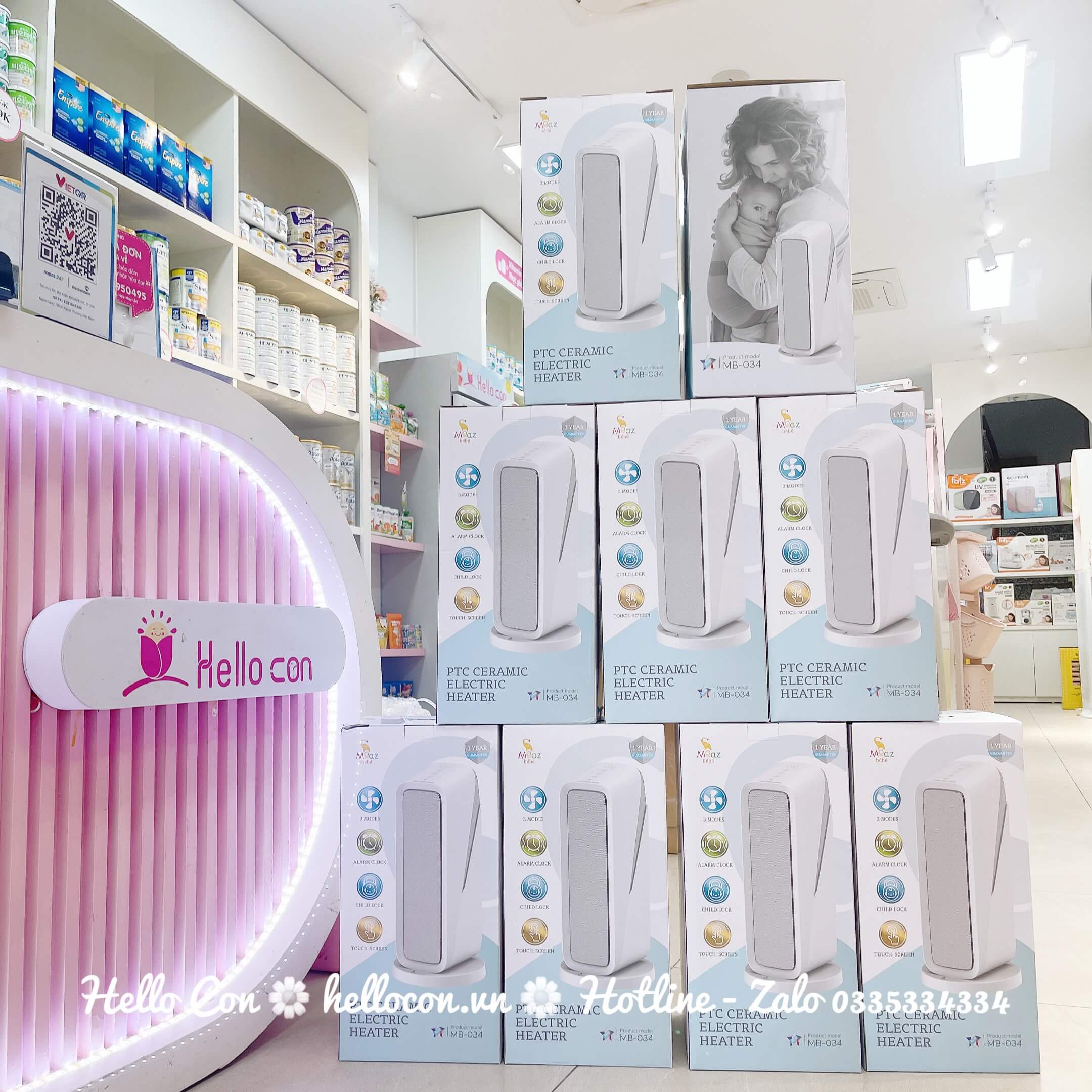 Máy sưởi ấm Moaz BéBé MB034 — ảnh 2