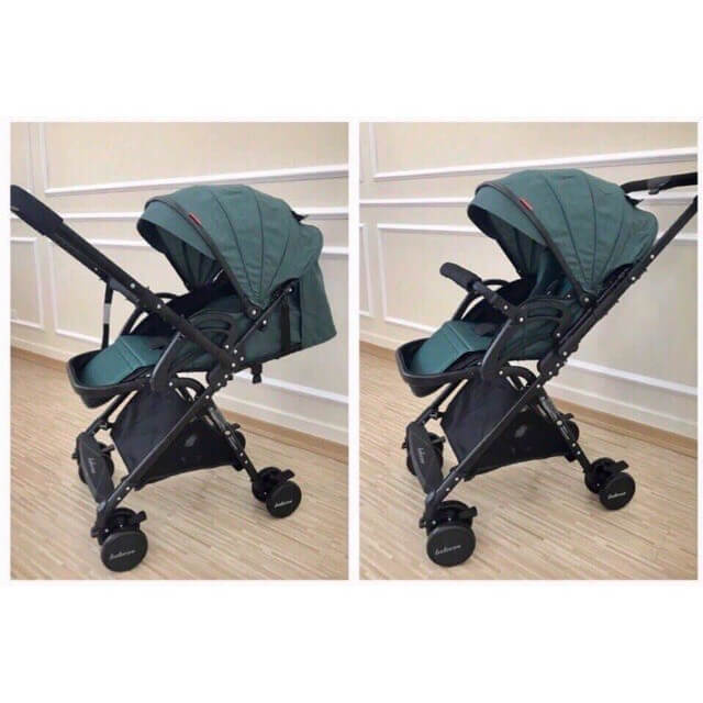 Xe đẩy Belecoo PM0206 (Màu Kem, màu Ghi, màu Rêu) — ảnh 2