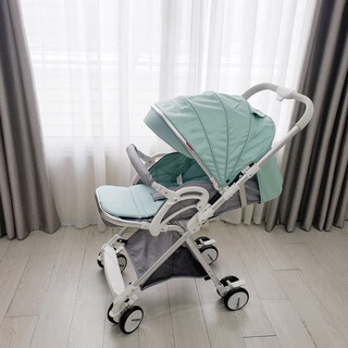 Xe đẩy Belecoo PM0206 (Màu Kem, màu Ghi, màu Rêu) — ảnh 5
