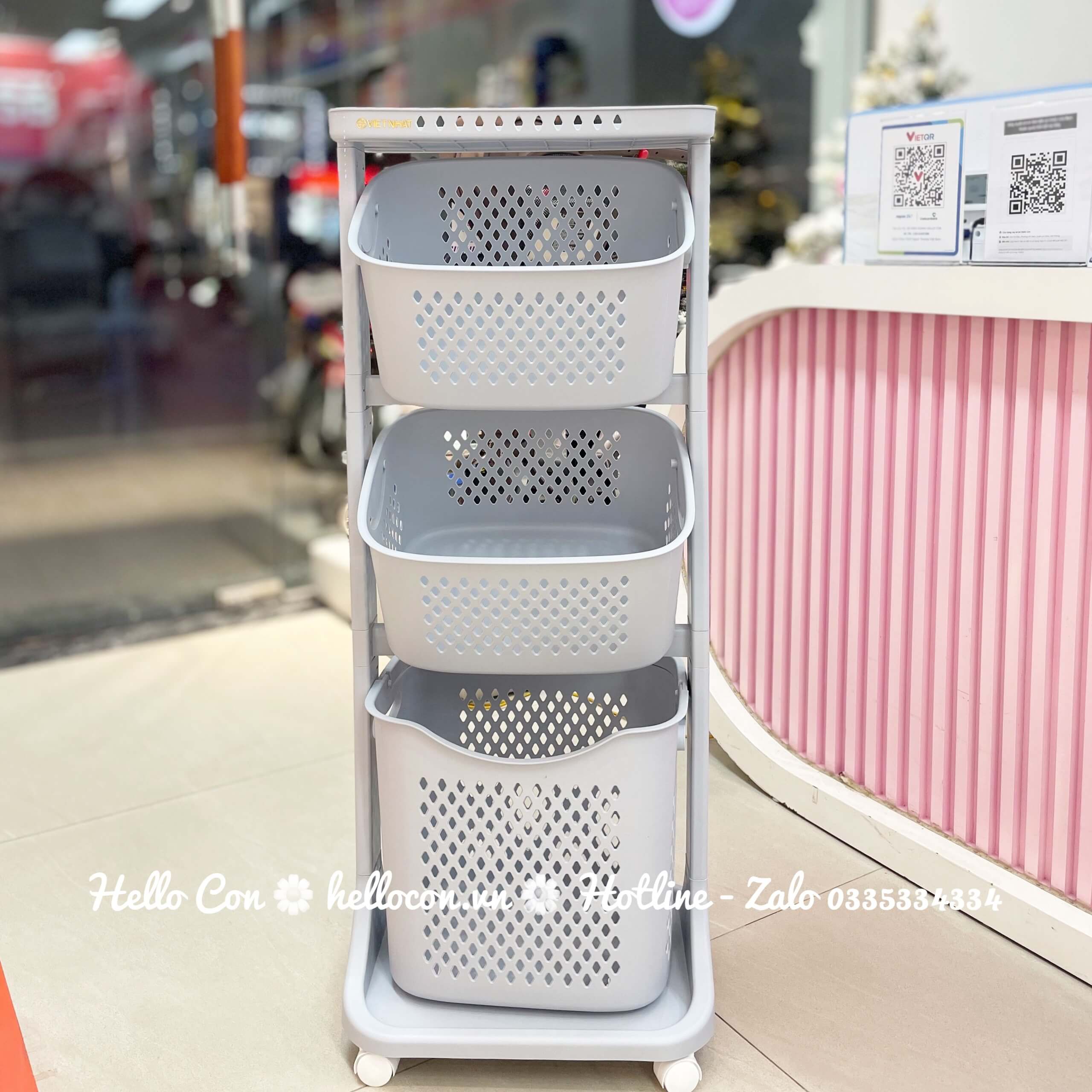 Kệ đựng đồ đa năng Việt Nhật 3T 5567-3 — ảnh 2