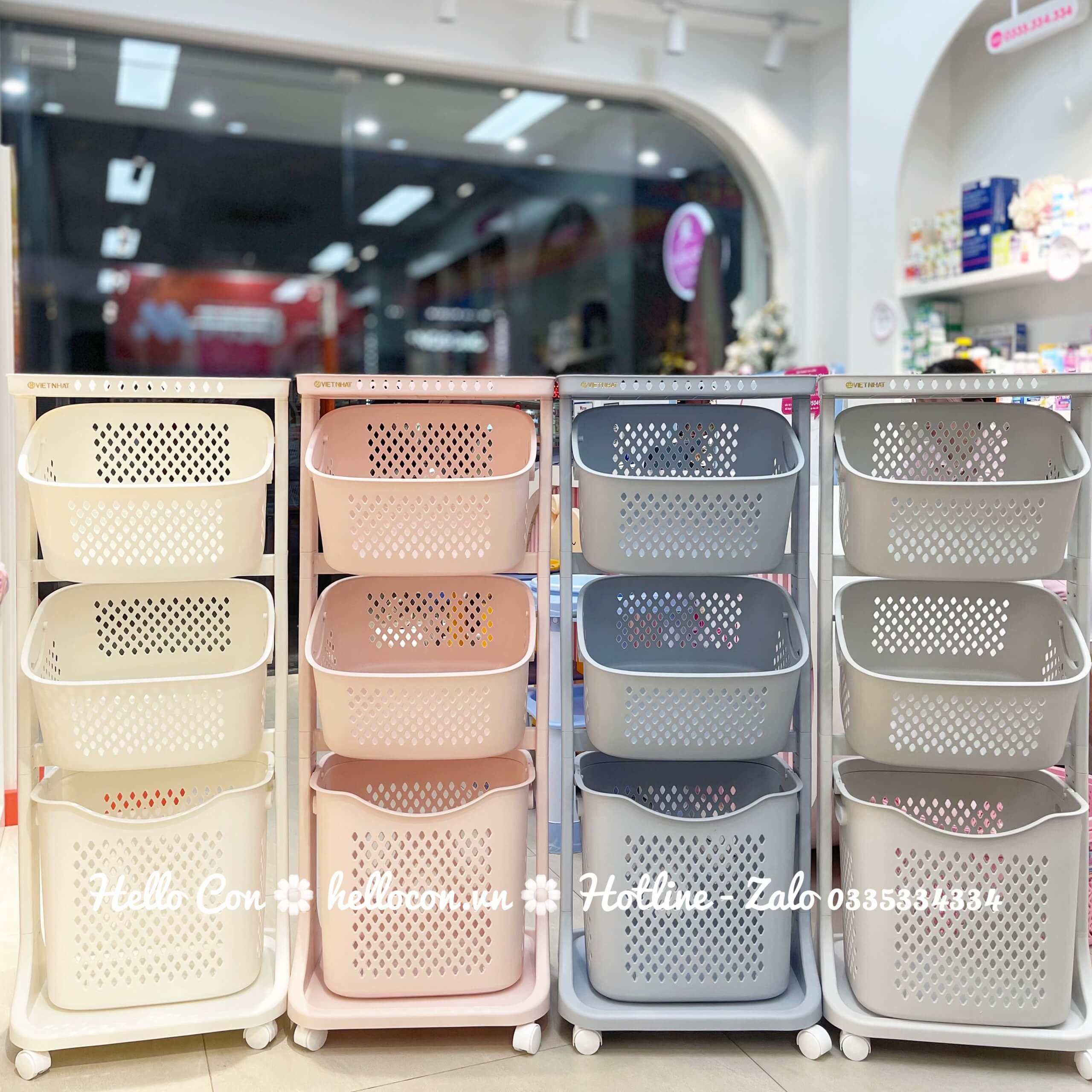 Kệ đựng đồ đa năng Việt Nhật 3T 5567-3