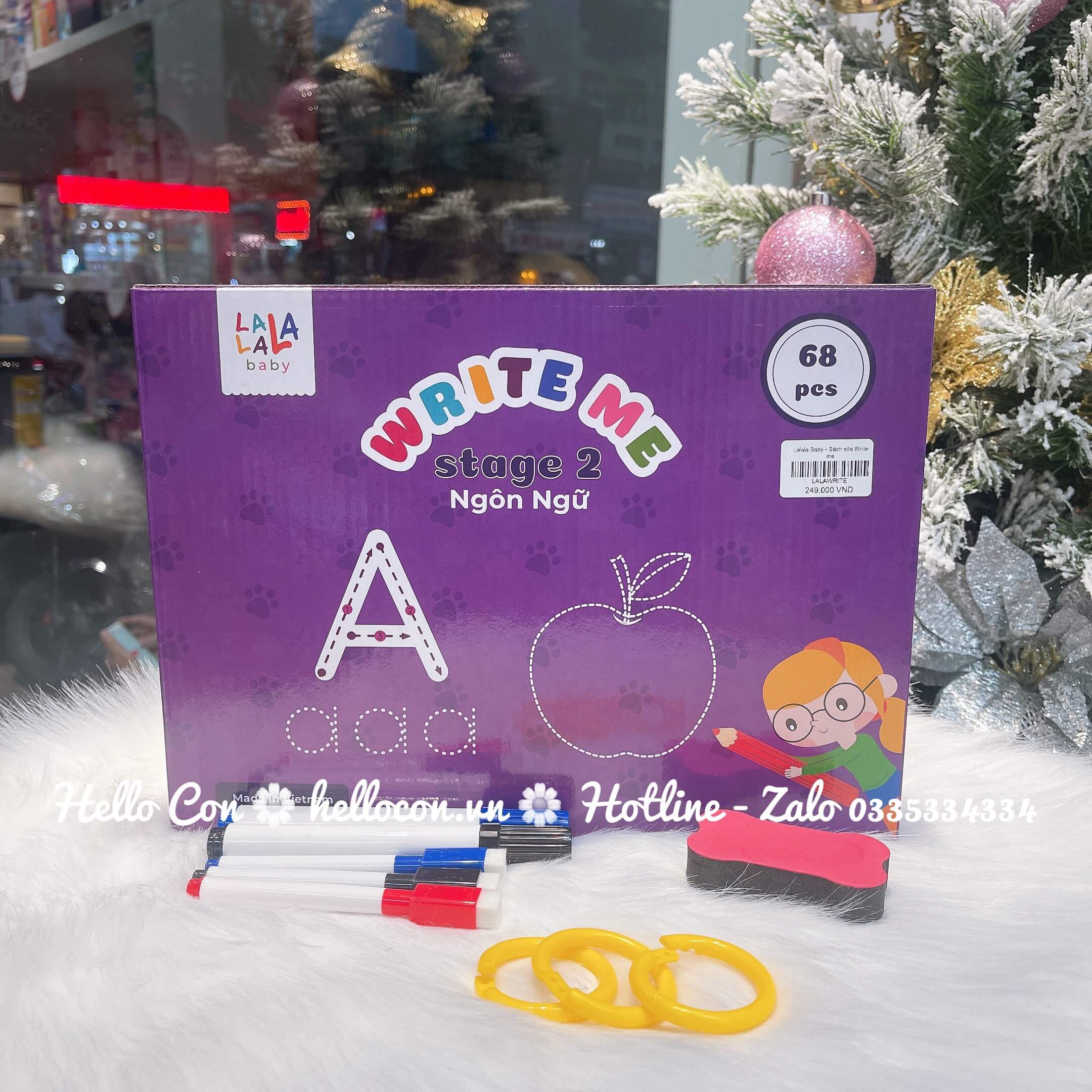 Sách xóa Lalala Baby (Shape me, Write me, Math me) — ảnh 3