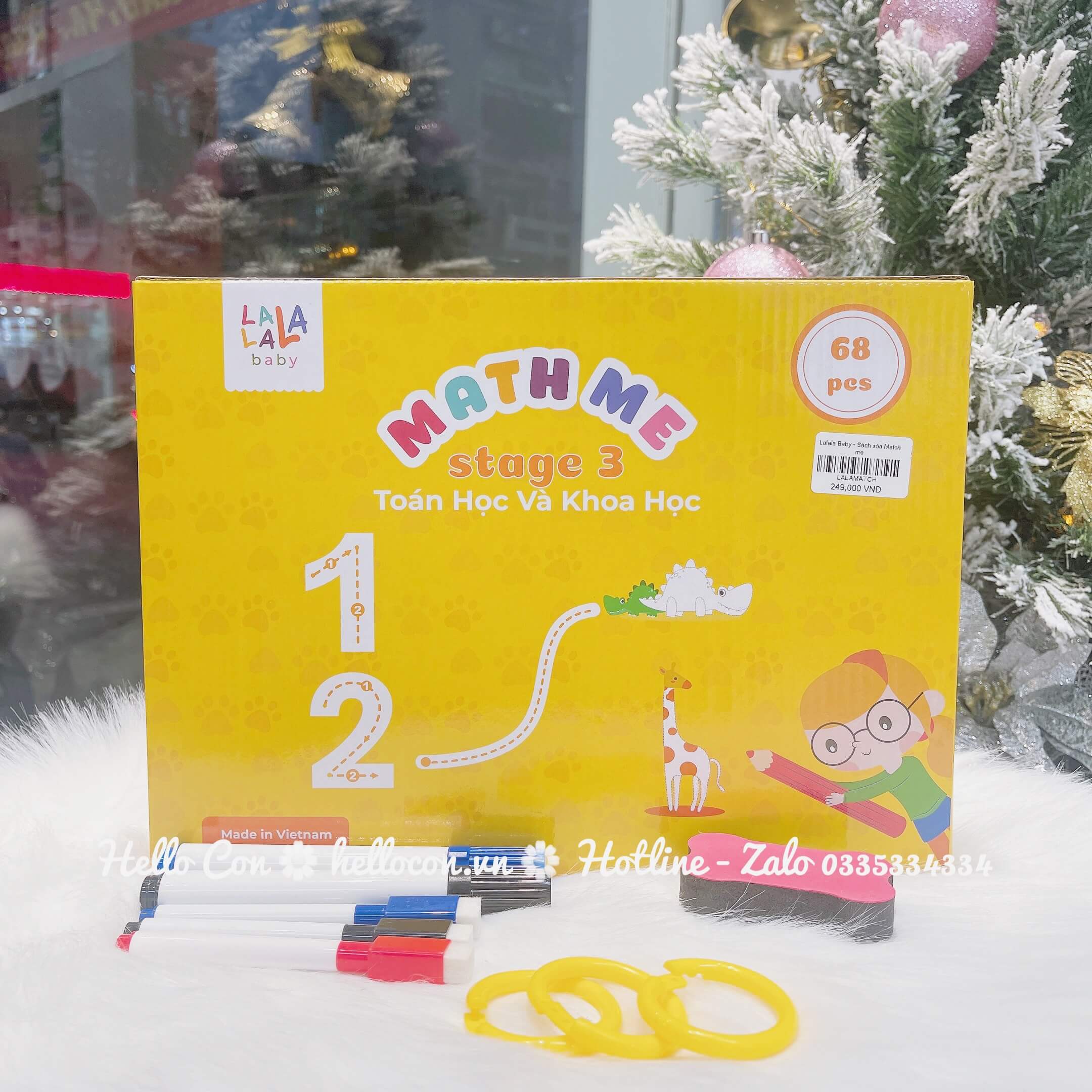 Sách xóa Lalala Baby (Shape me, Write me, Math me) — ảnh 4