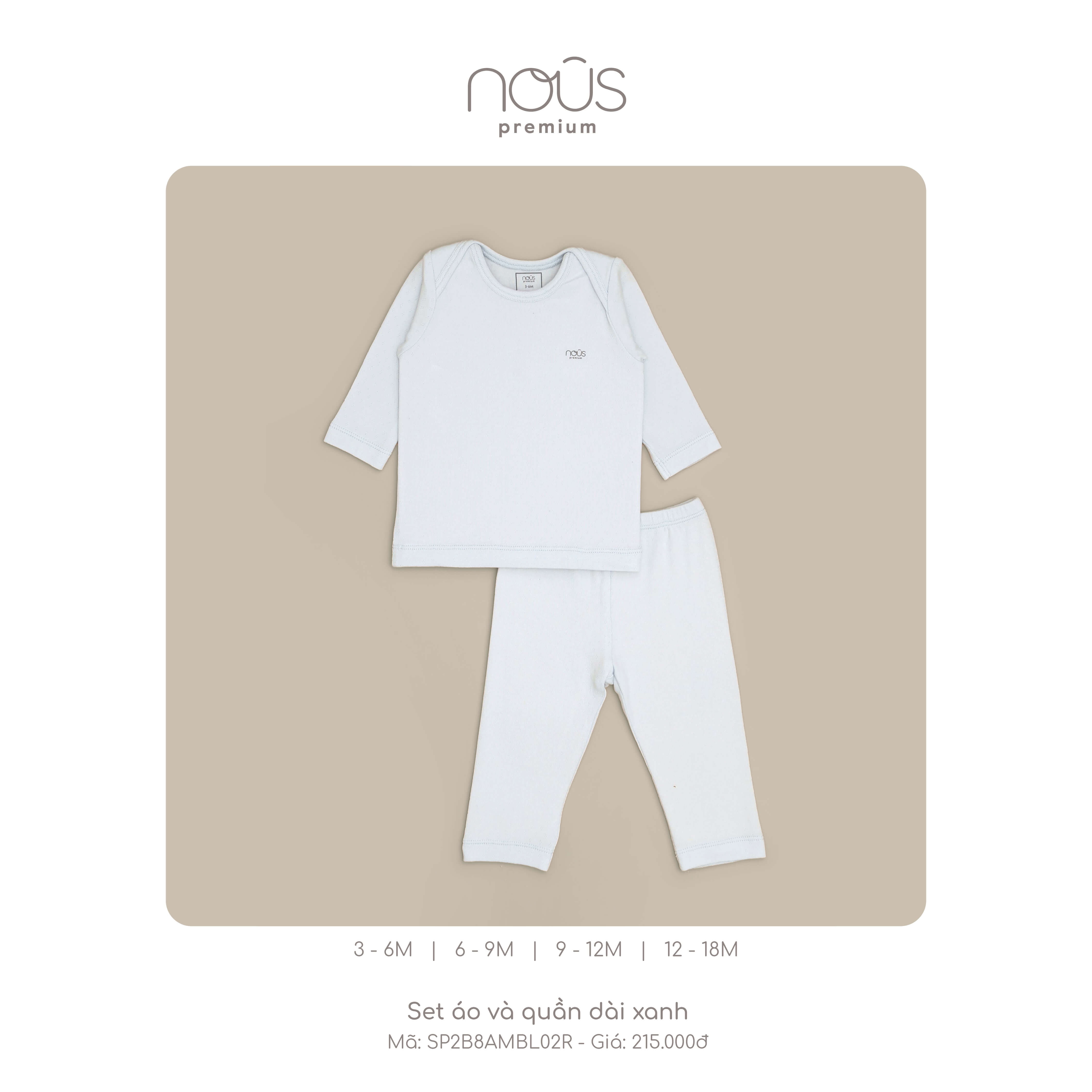 Nous Set áo và quần dài