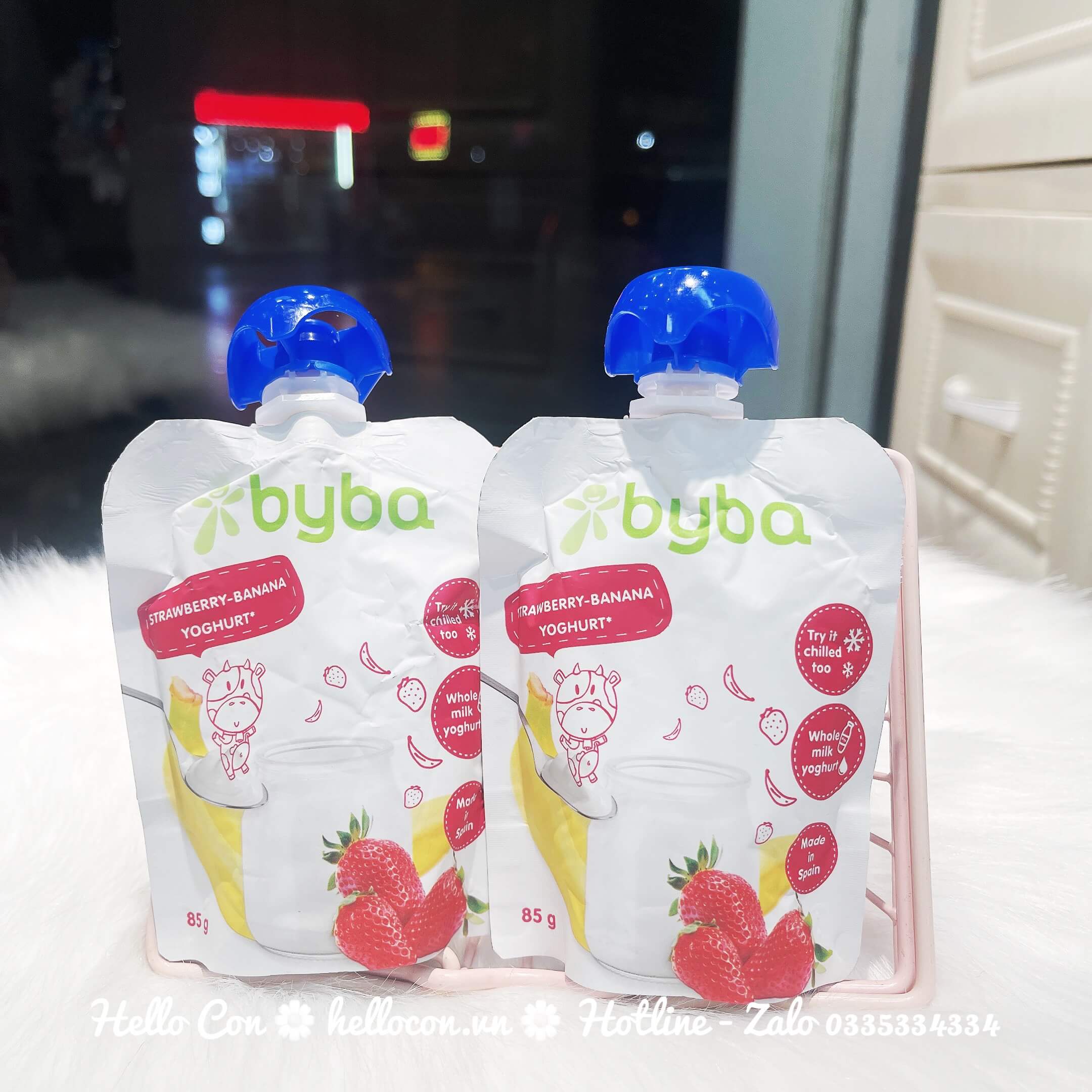 Sữa chua Byba dạng túi