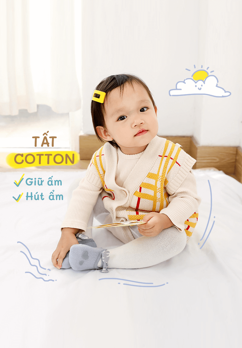 Bộ 4 đôi tất buộc nơ Candy Nắng Của Mẹ — ảnh 5