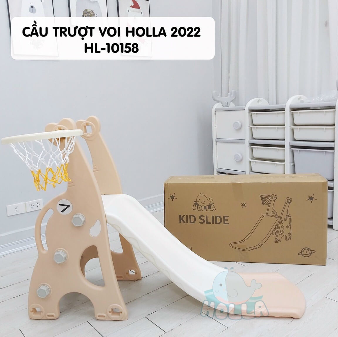 Cầu trượt Holla 2022 họa tiết Voi — ảnh 2