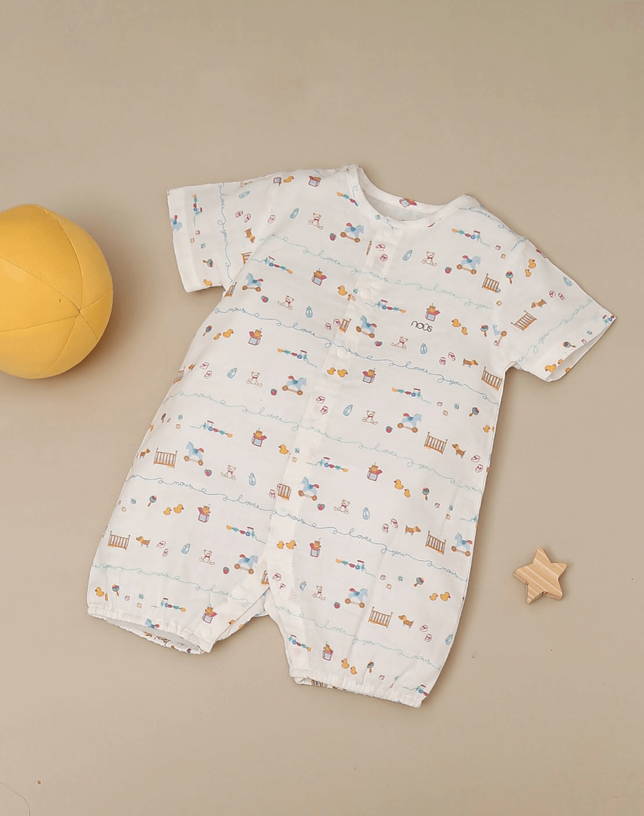 Nous Body đũng hoạ tiết ngựa gỗ (3M, 6M, 9M)