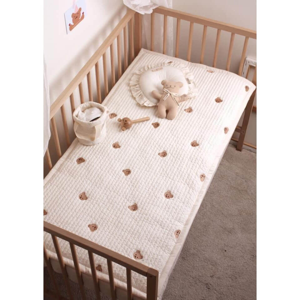 Thảm cotton thêu Hàn Quốc Chezbebe