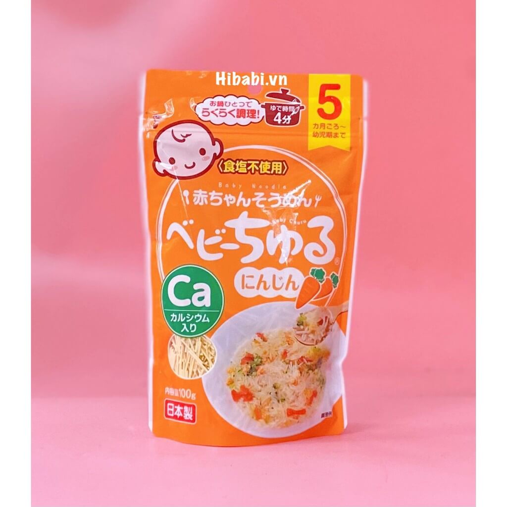 Mì Somen Baby CHURU bổ sung canxi 5M+ — ảnh 3