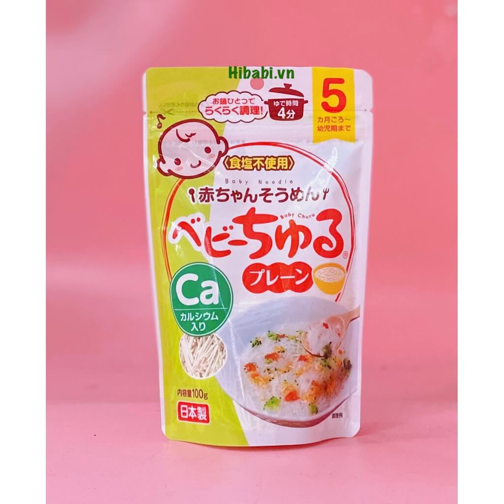 Mì Somen Baby CHURU bổ sung canxi 5M+ — ảnh 4