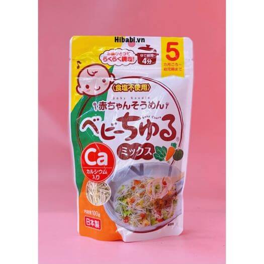 Mì Somen Baby CHURU bổ sung canxi 5M+ — ảnh 5
