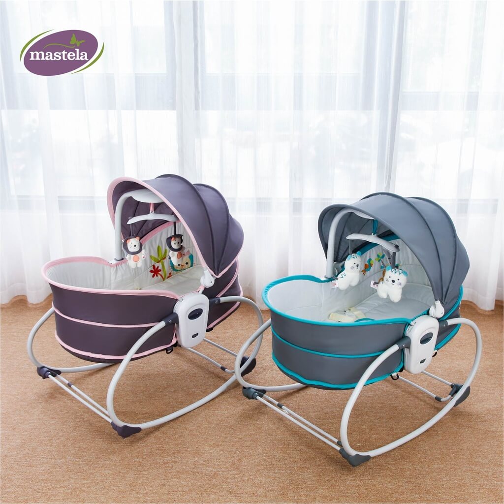 Mastela Nôi rung bập bênh xách tay 5 trong 1