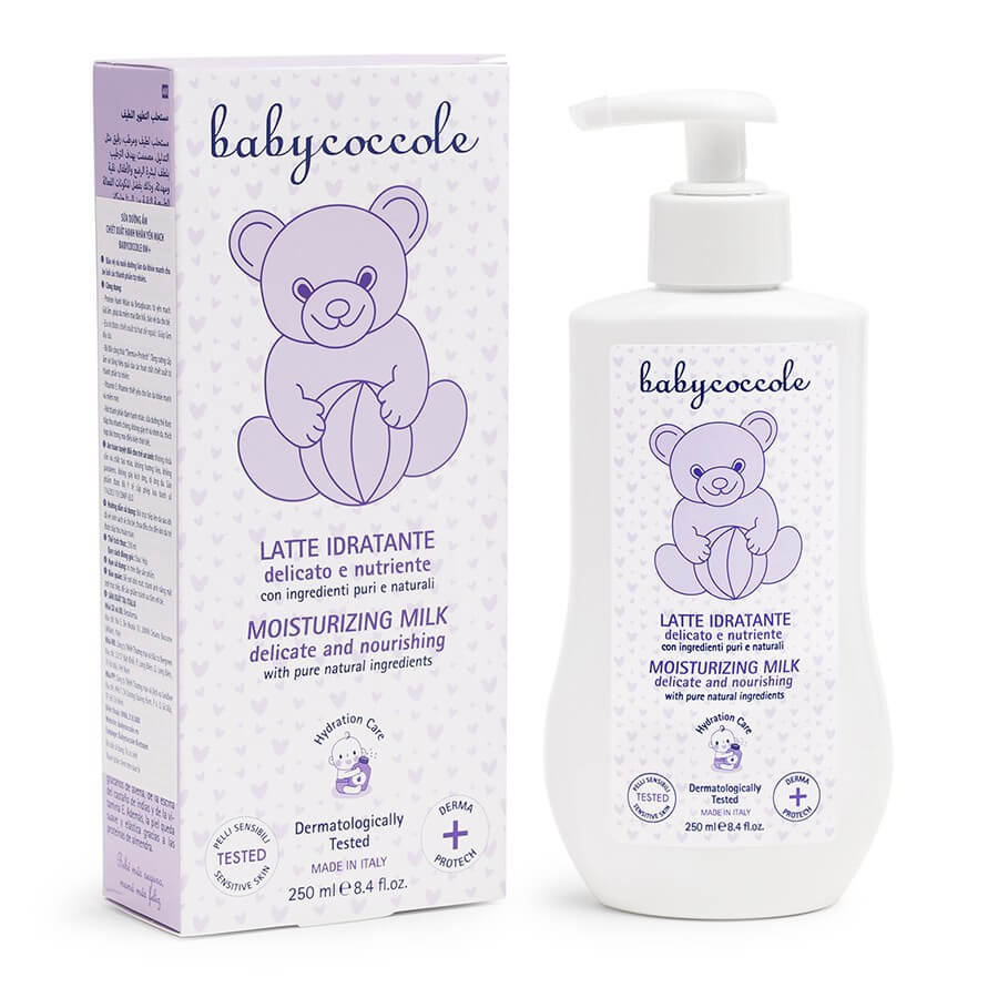 Sữa dưỡng ẩm chiết xuất hạnh nhân Babycoccole 0M+