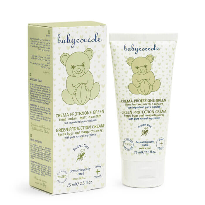 Kem xua muỗi chiết xuất tía tô đất và cây phong lữ Babycoccole 75ml 0M+