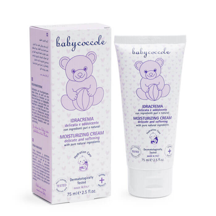 Kem dưỡng ẩm chiết xuất hạnh nhân Babycoccole 75ml 0M+