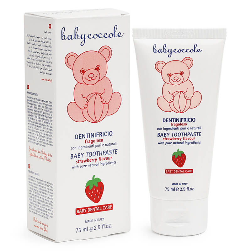 Kem đánh răng Babycoccole 5ml 12M+